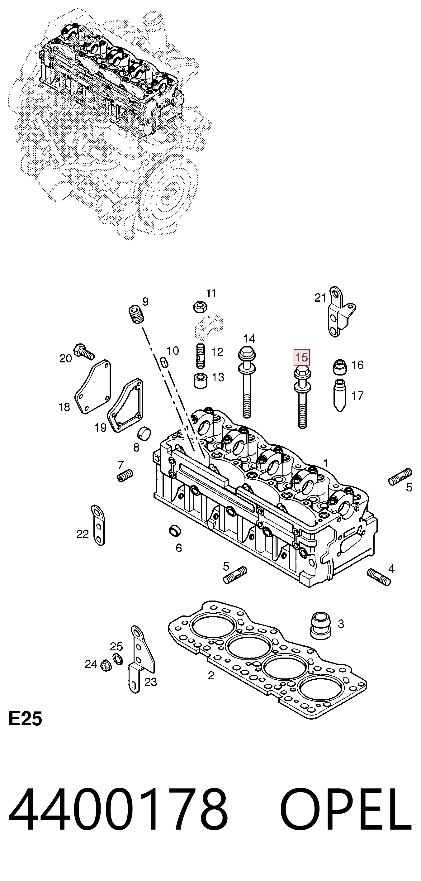 Comprar Tornillo de culata Iveco Daily I-II  a bajo precio