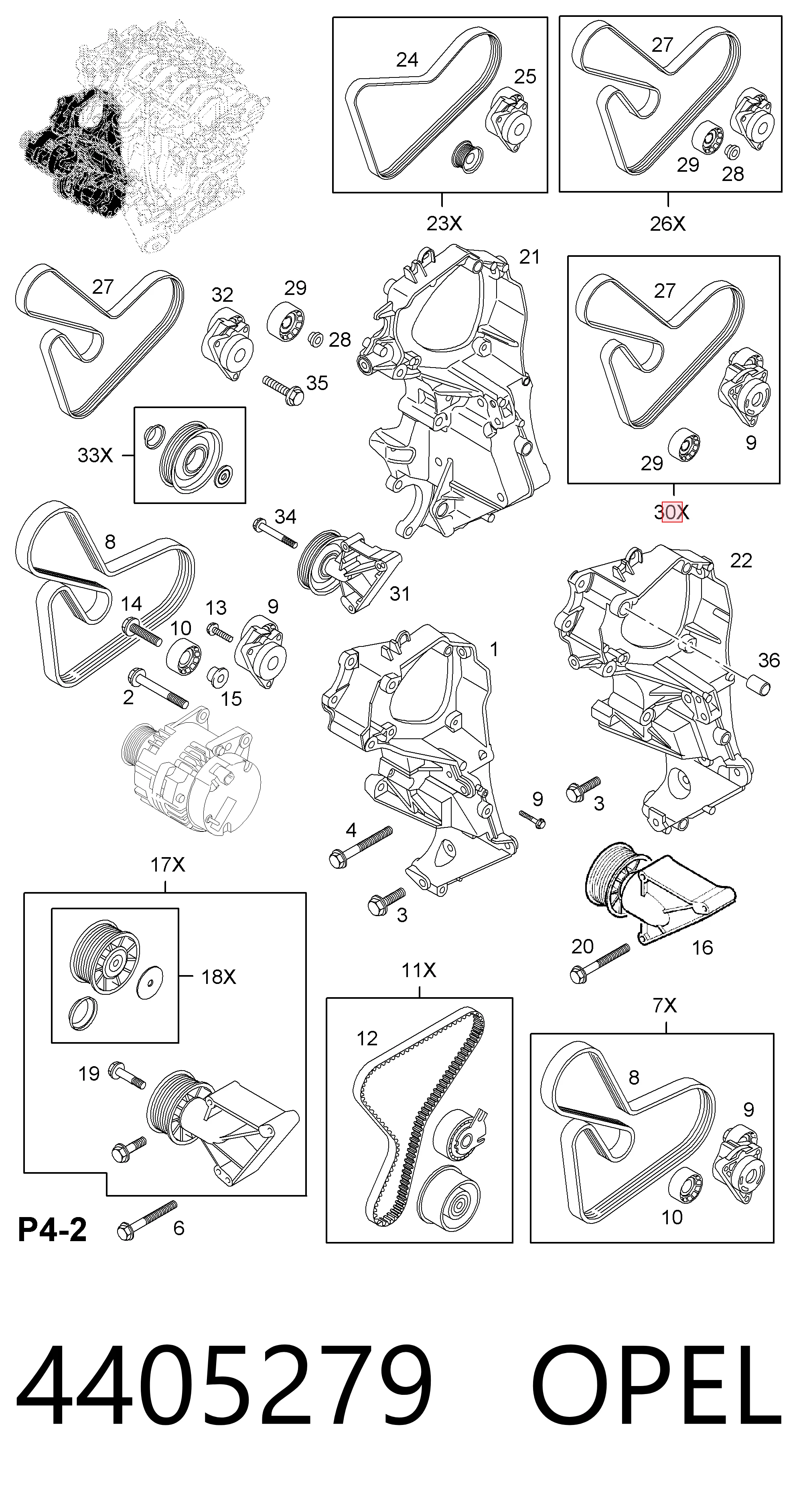 4405279 Opel