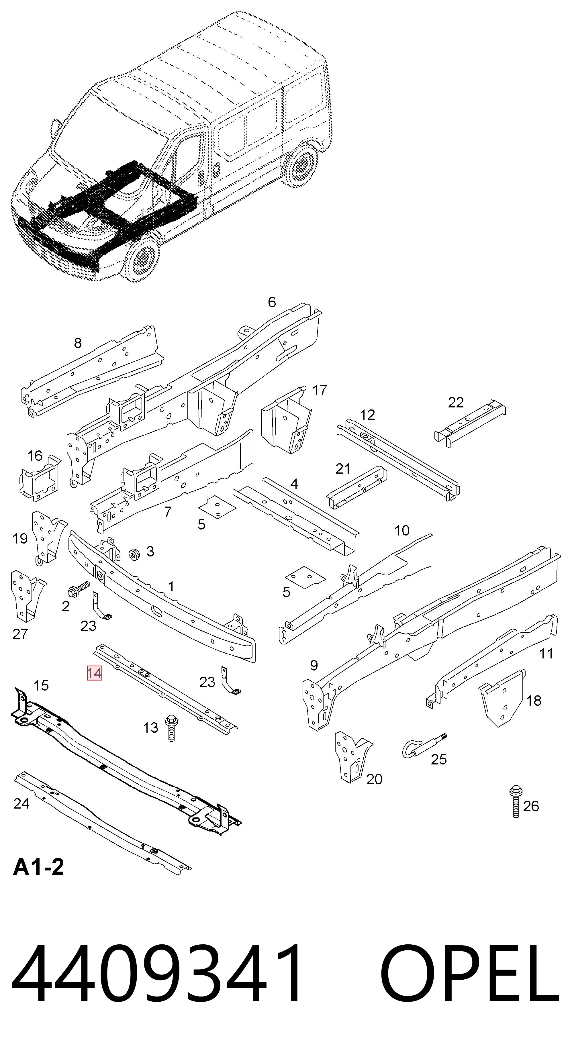 7436000QAD Nissan/Infiniti Revestimiento frontal inferior