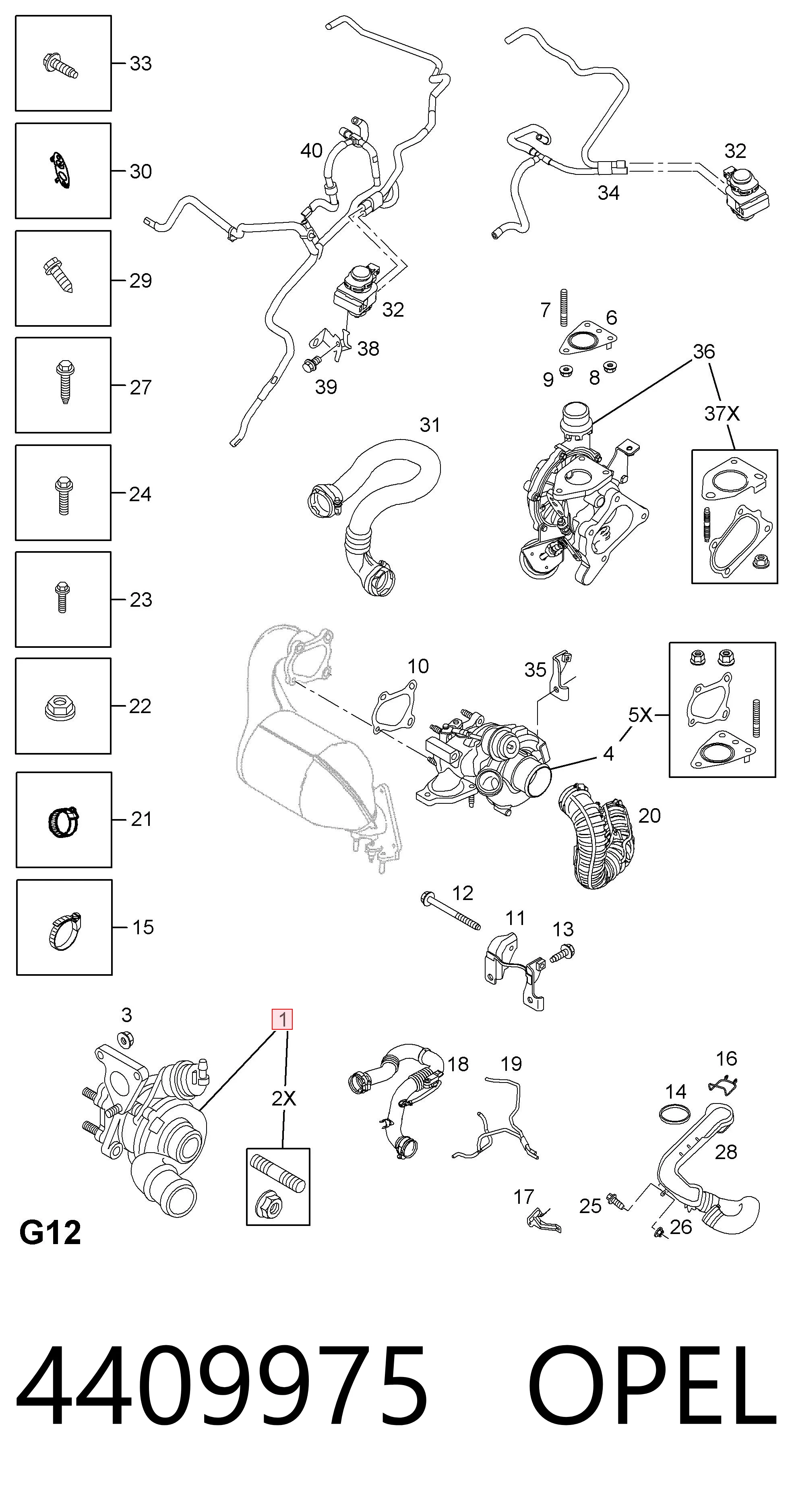 Turbo para motor Renault Master II (2003-2010)