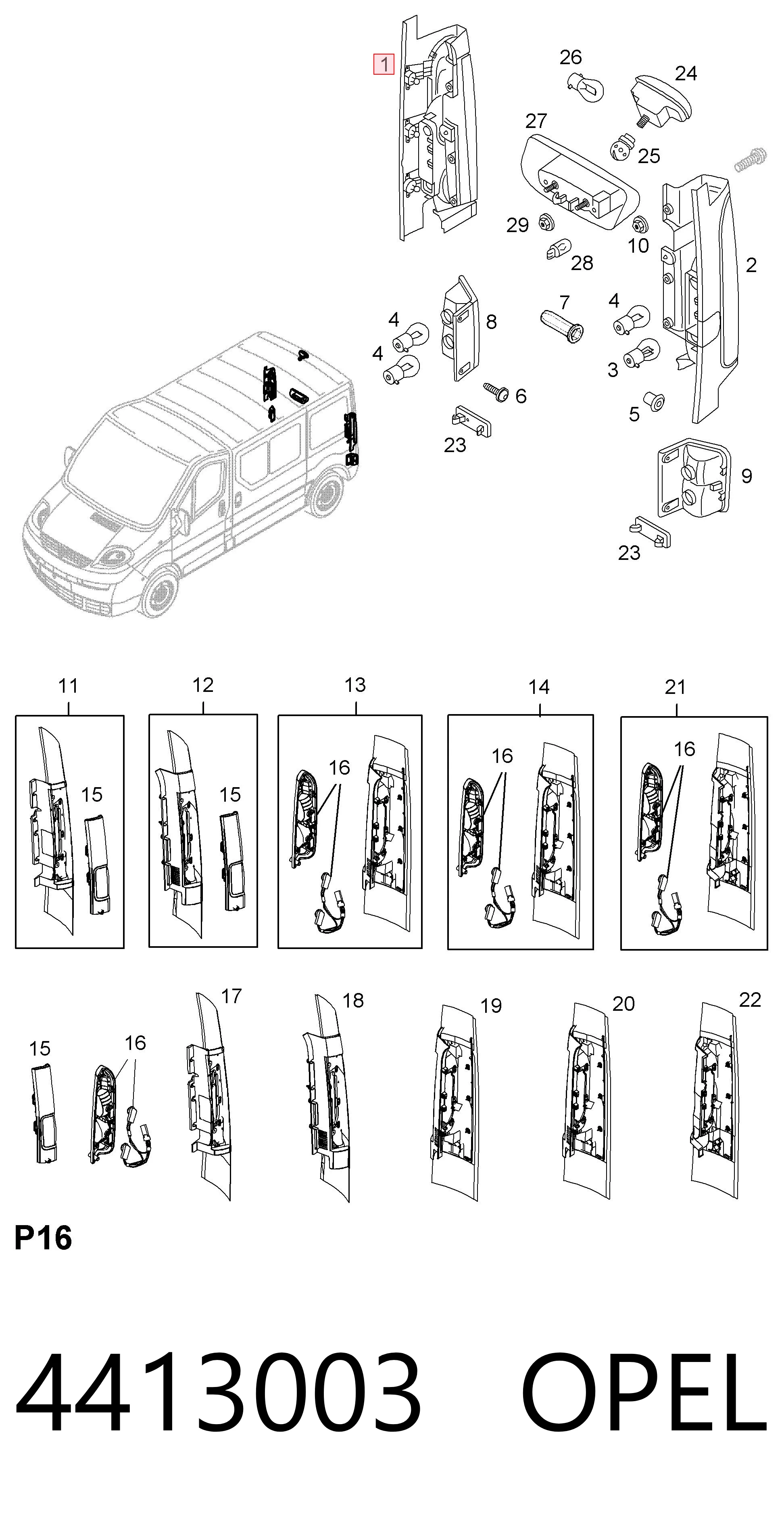4413003 Opel