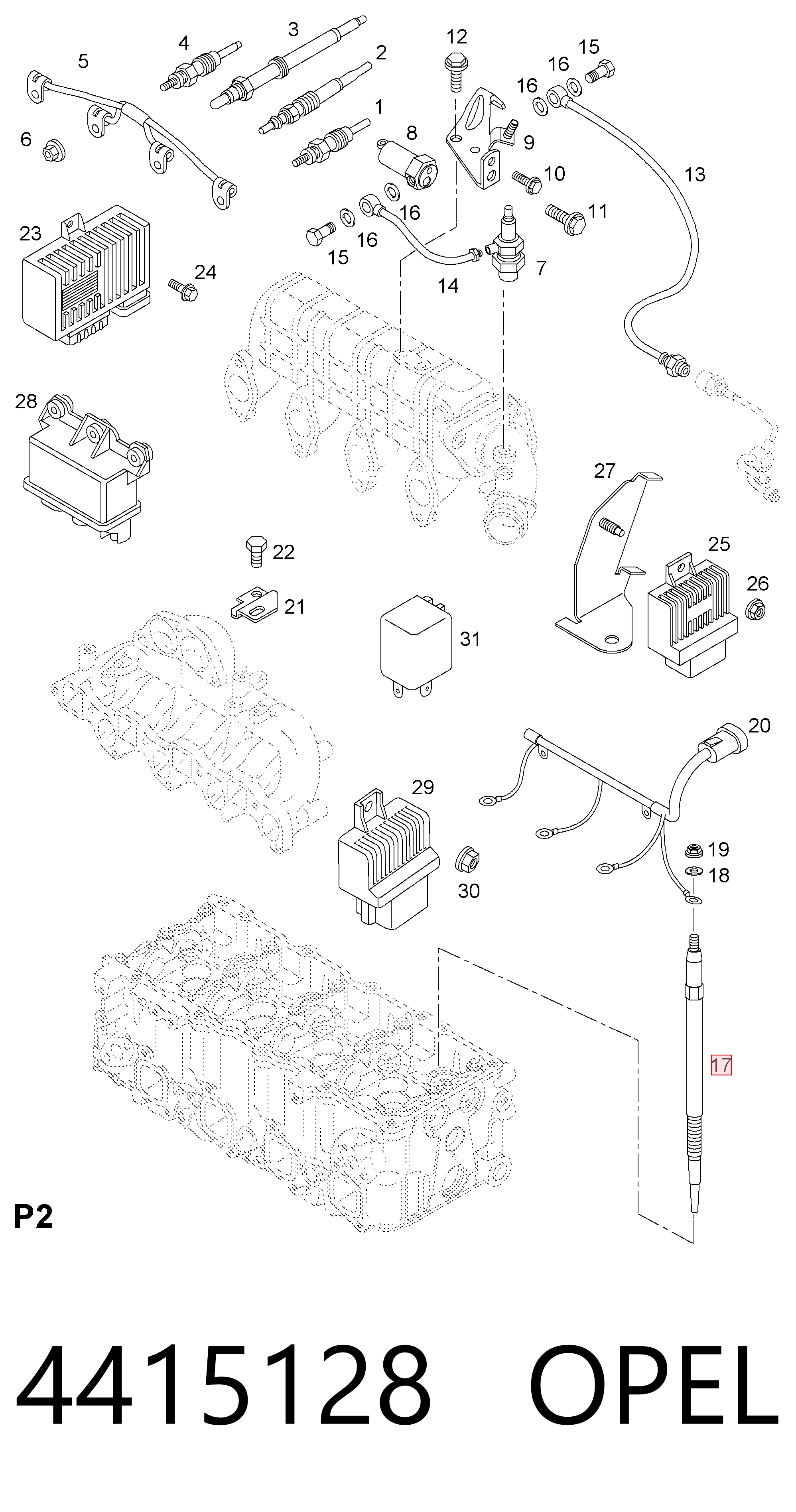 4415128 Opel
