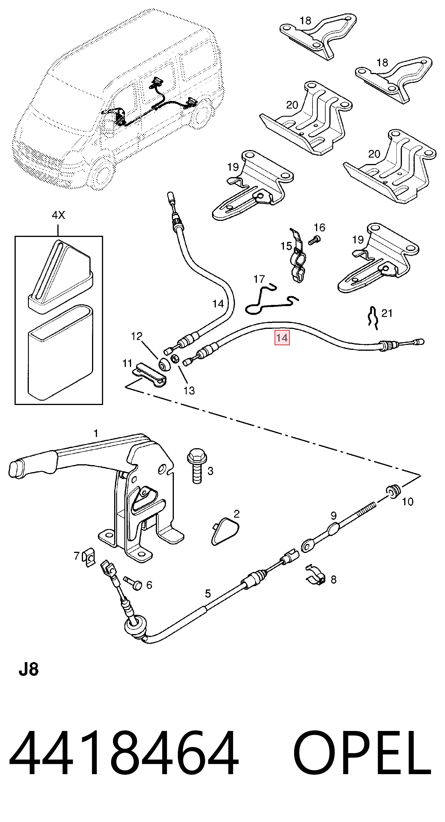 4418464 Opel