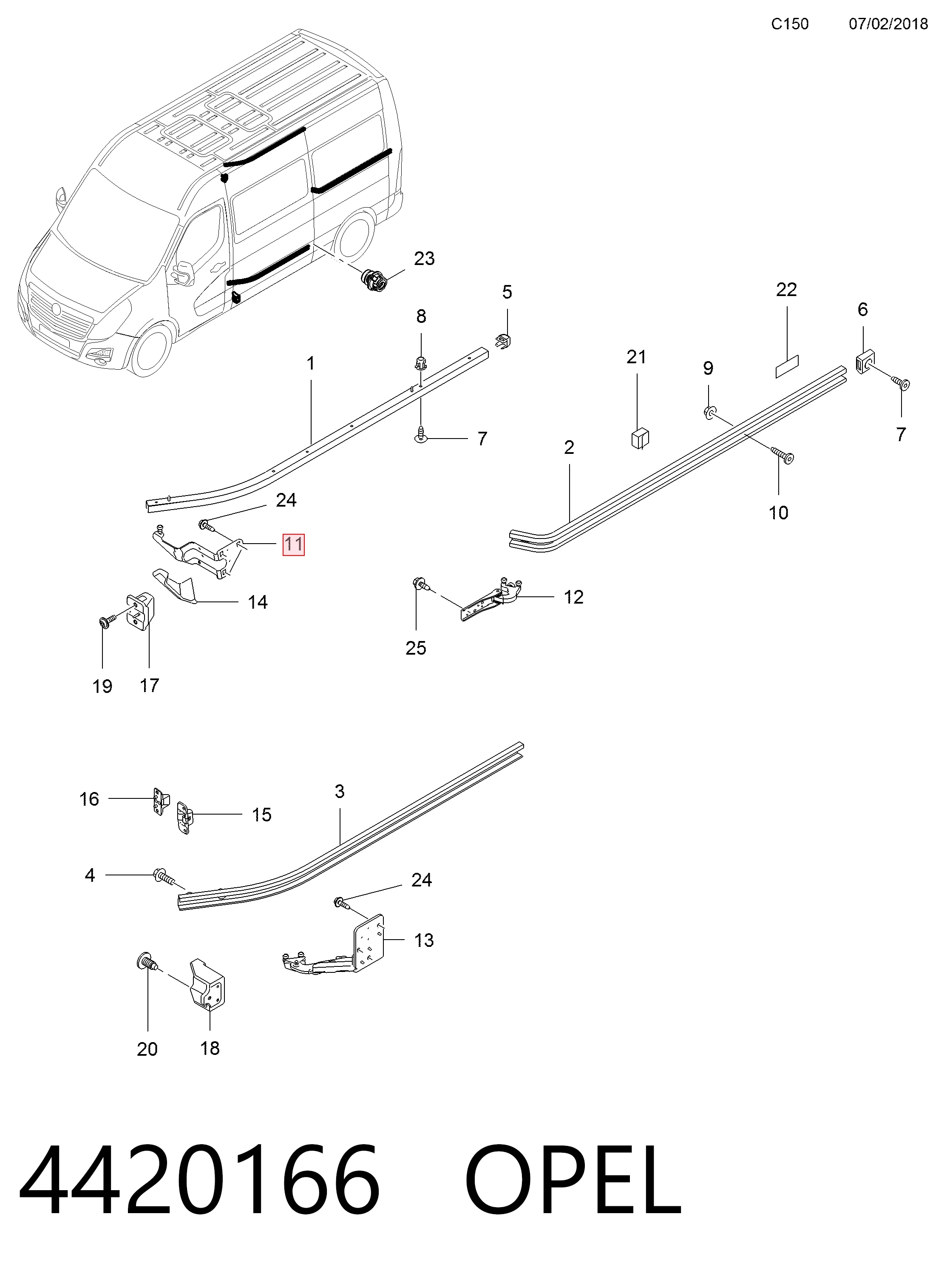 4420166 Opel