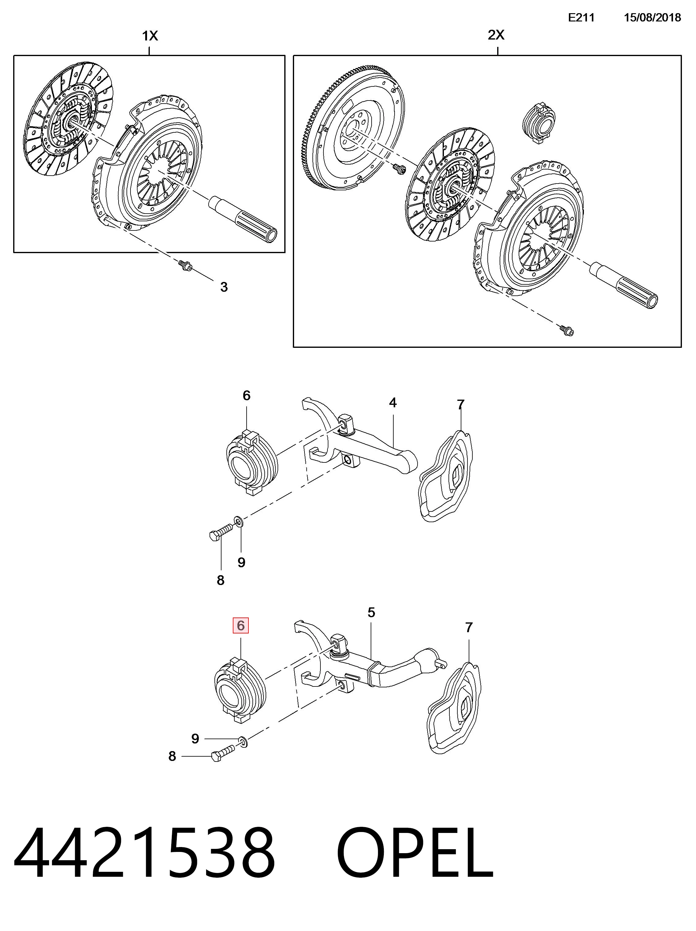 4421538 Opel