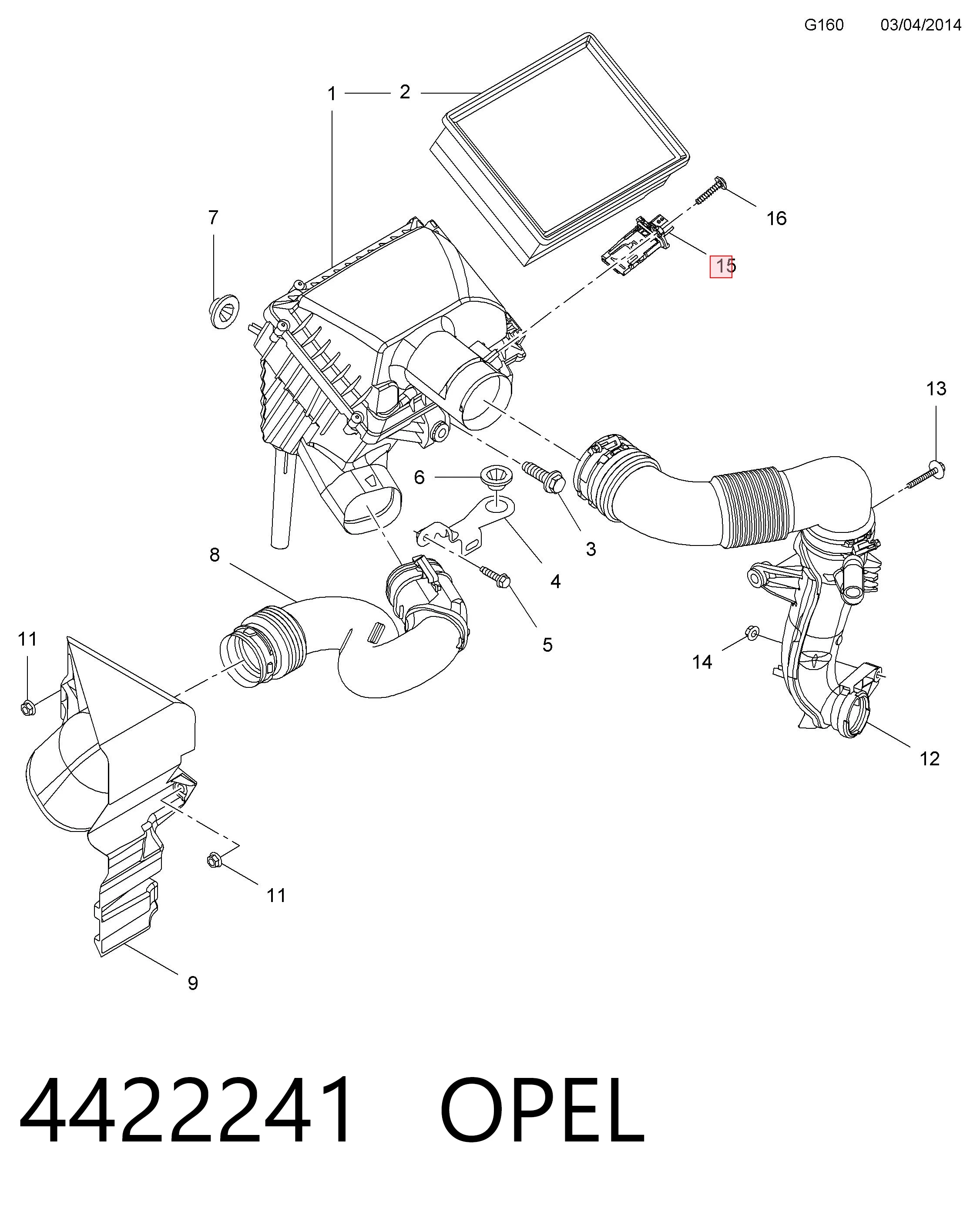 Sensor MAF Micra hatchback (2016-2026) original desde 127,78 €