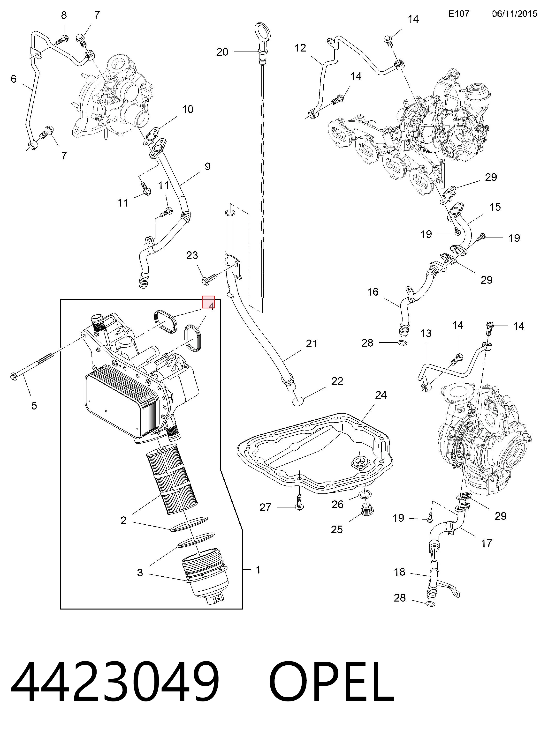 4423049 Opel