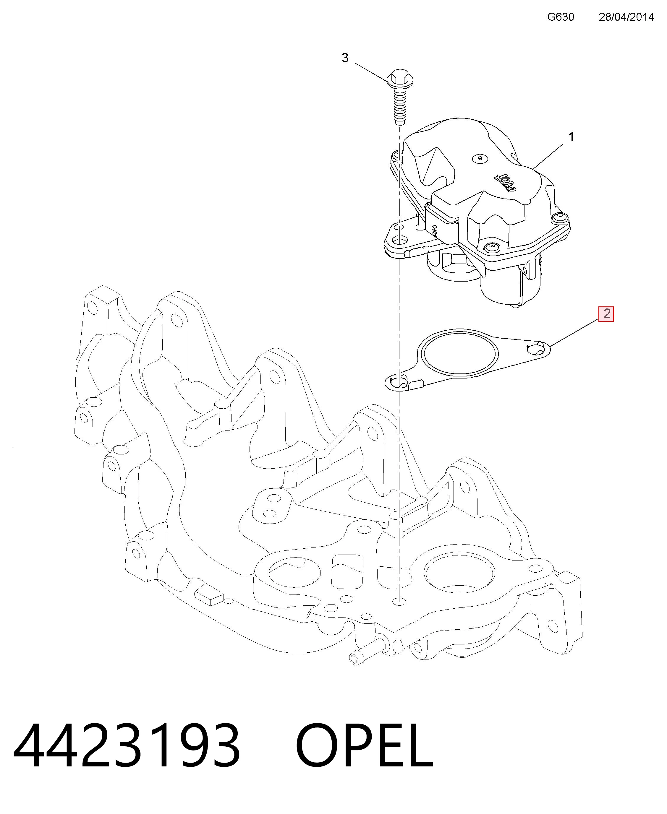 4423193 Opel