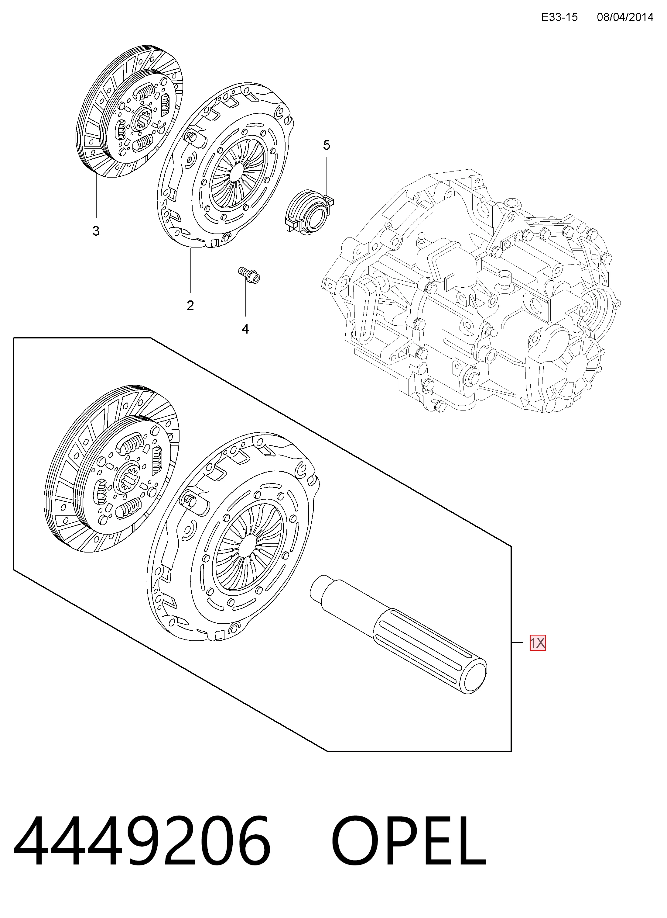 Kit de embrague Opel Vivaro furgoneta comprar en España