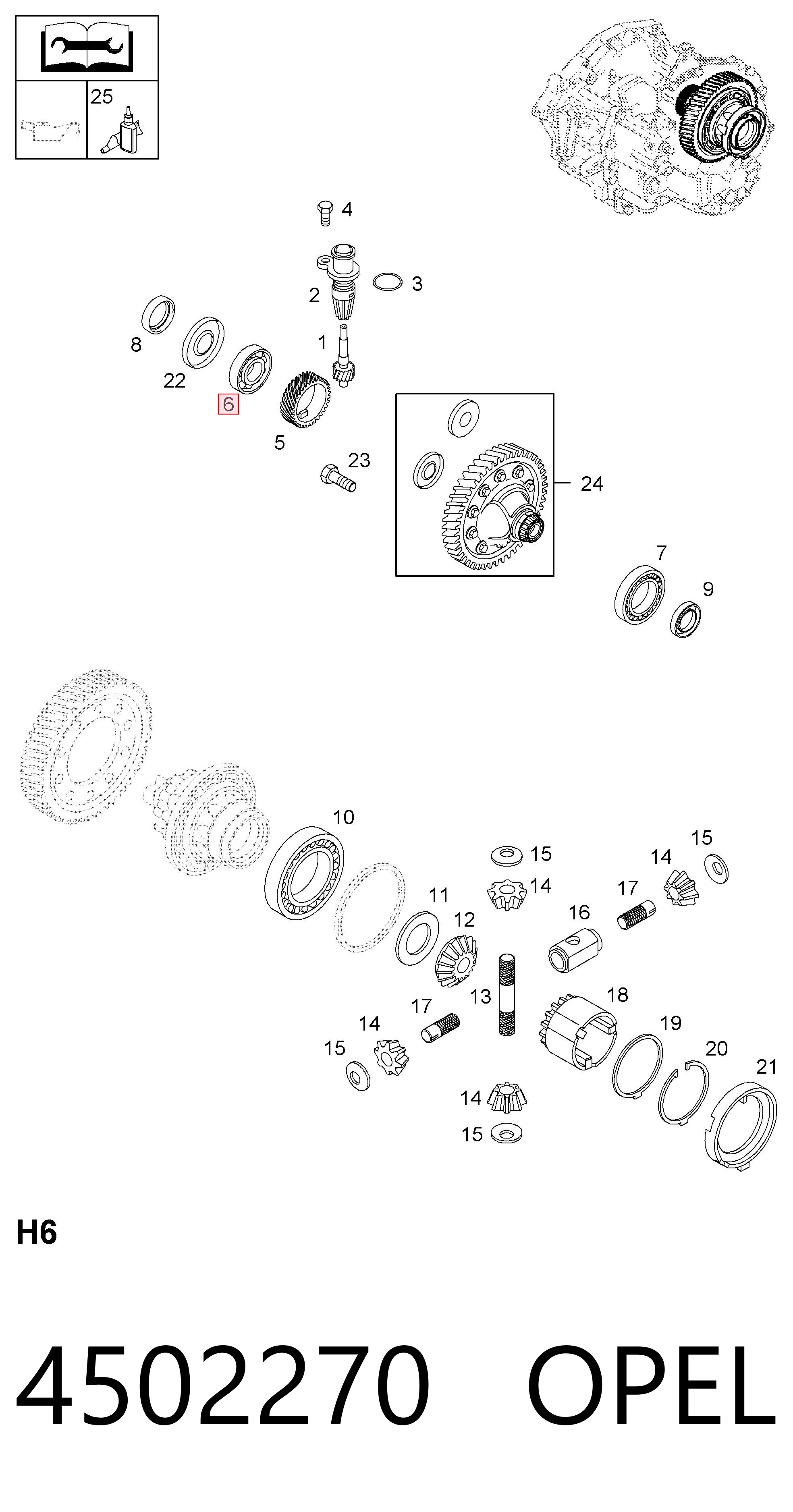 4502270 Opel