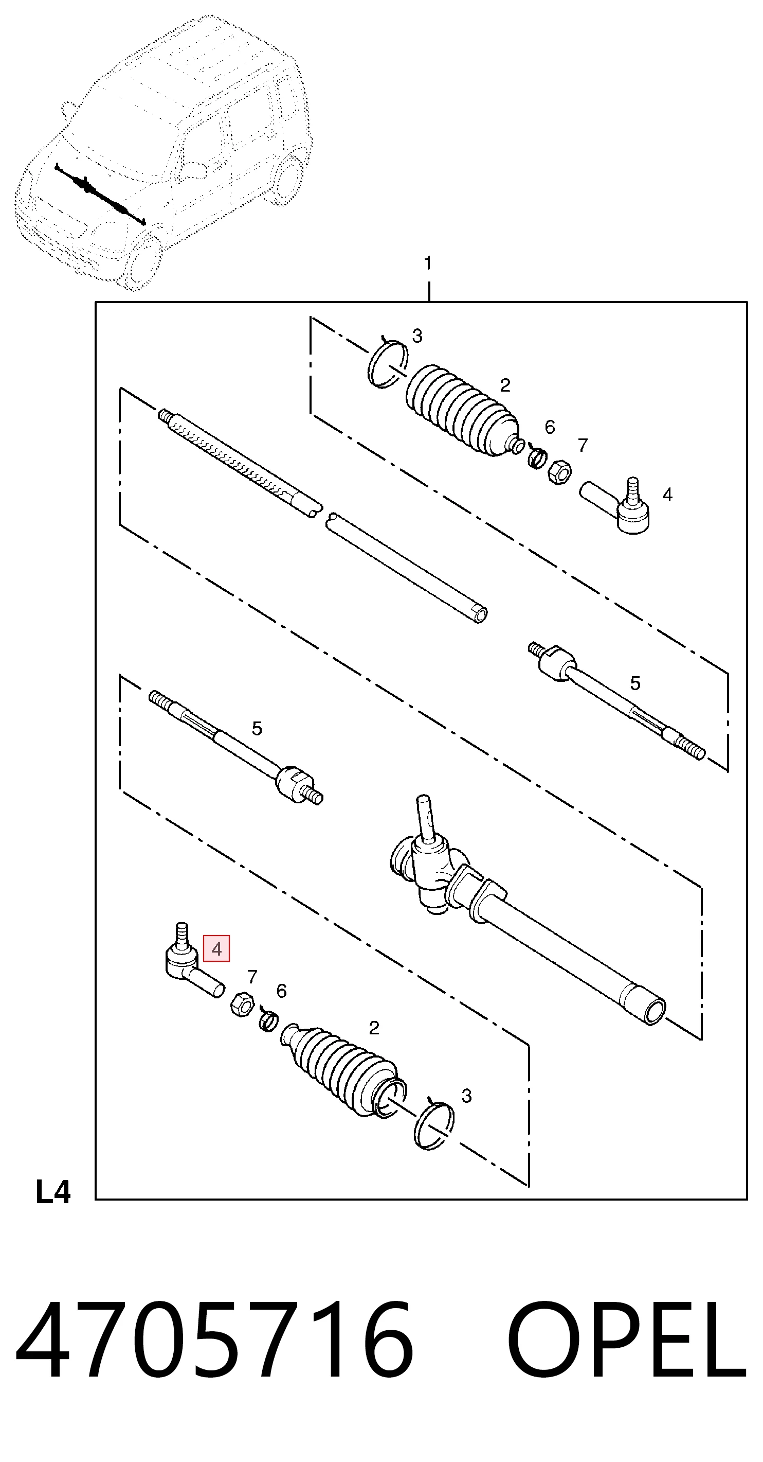 Rótulas de dirección Ignis II hatchback (2003-2026) original desde 13,14 €