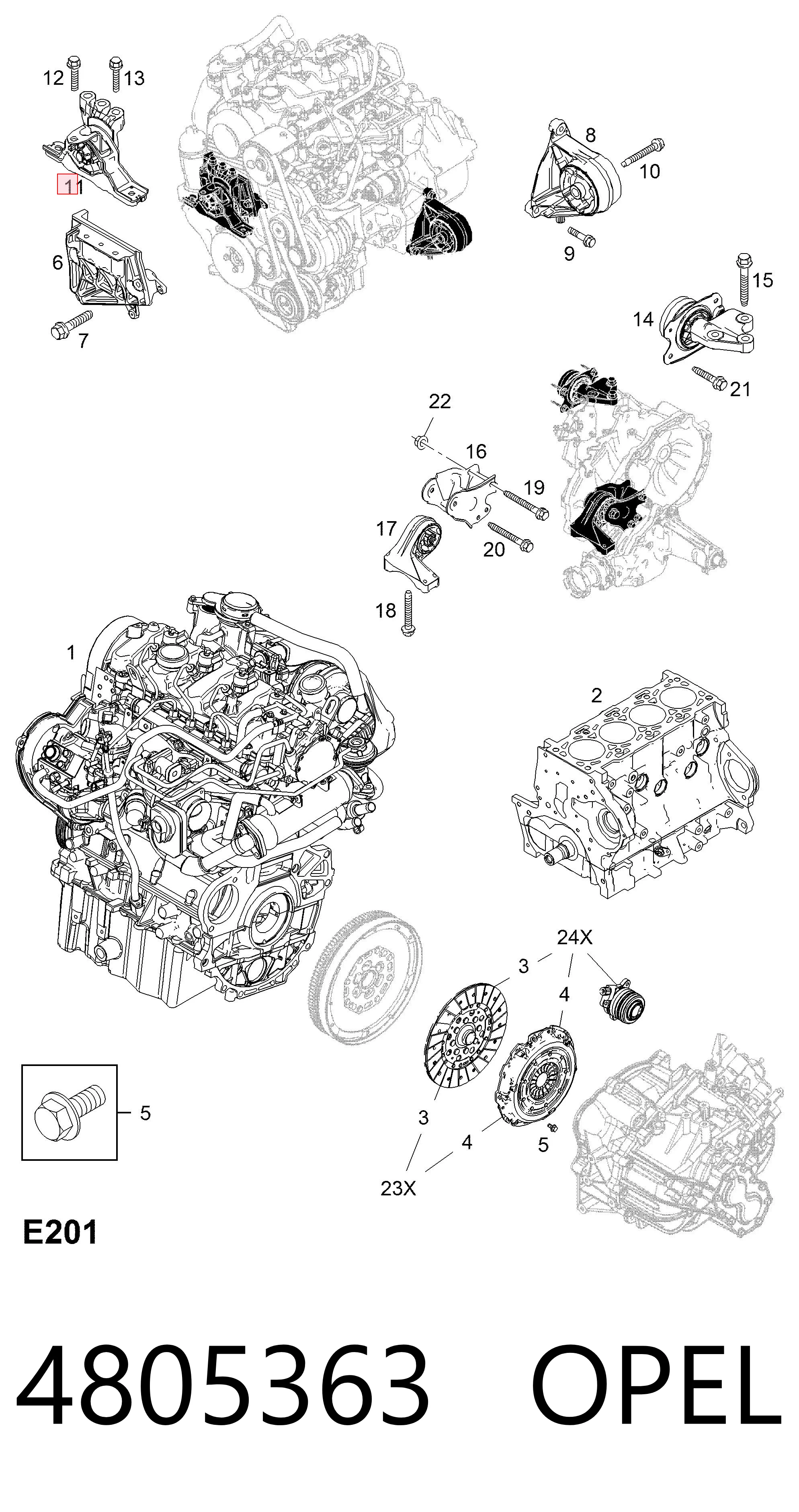 4805363 Opel