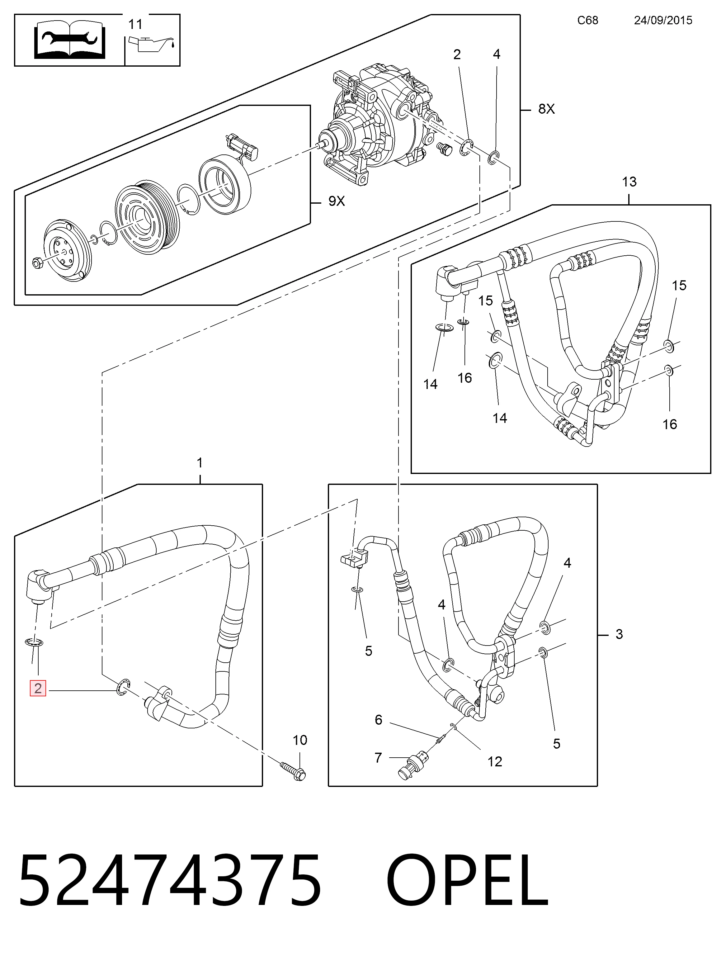 52474375 Opel