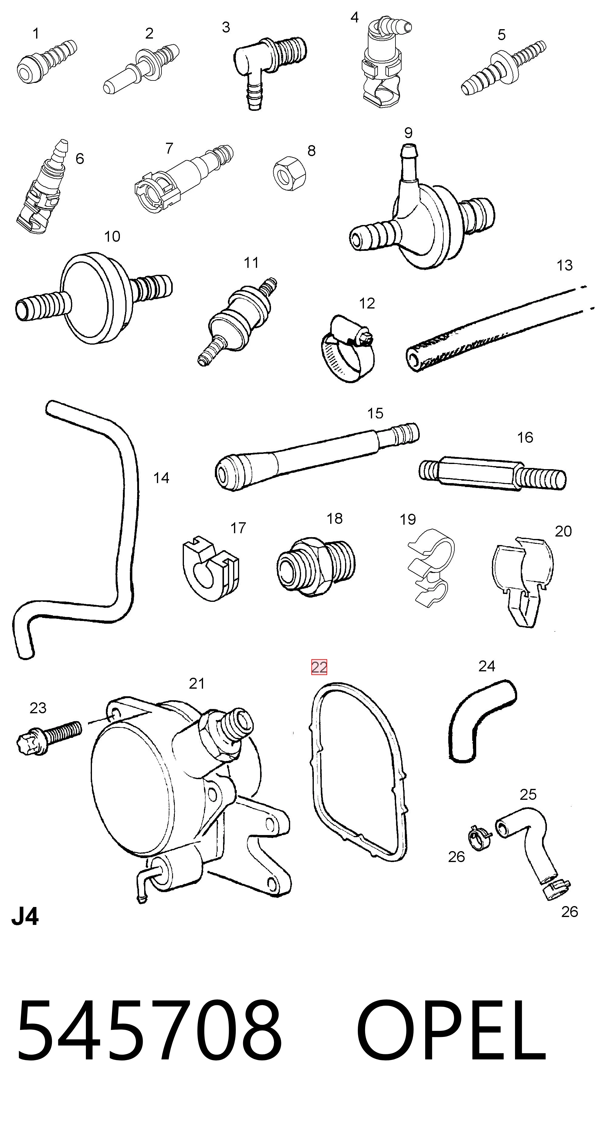 Junta de la bomba de vacío Peugeot/Citroen 90528598 precio, desde 3,03 EUR