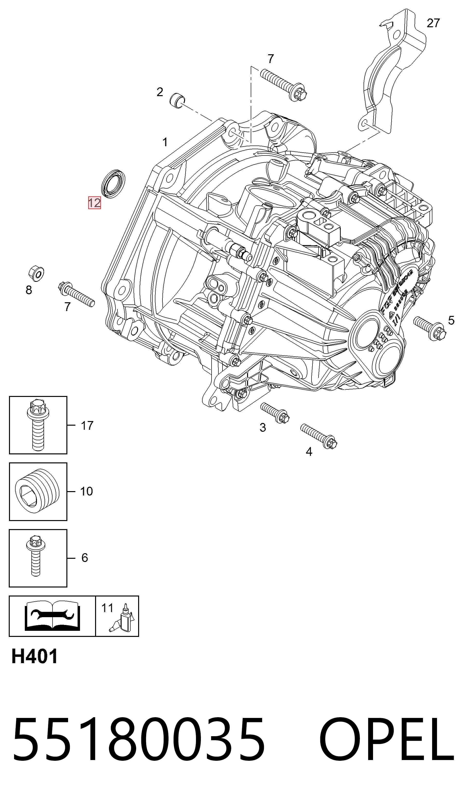55180035 Opel