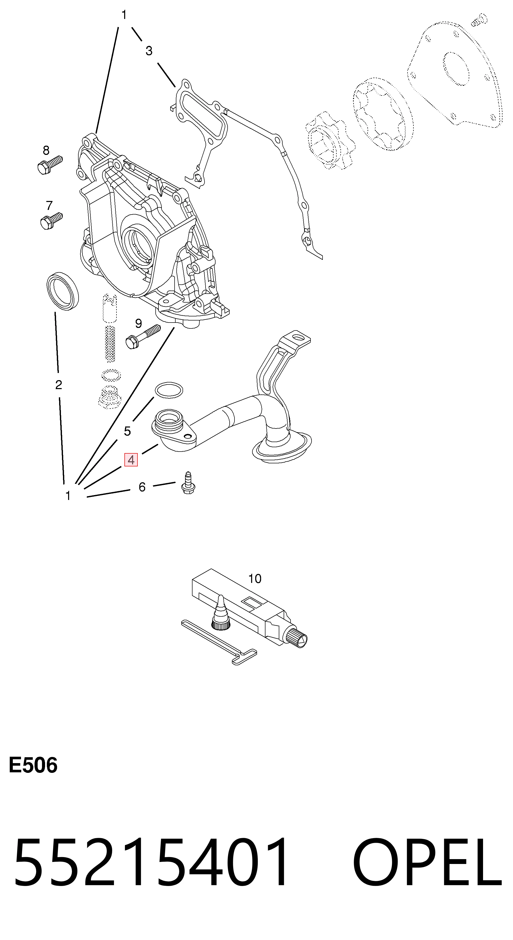 55215401 Opel