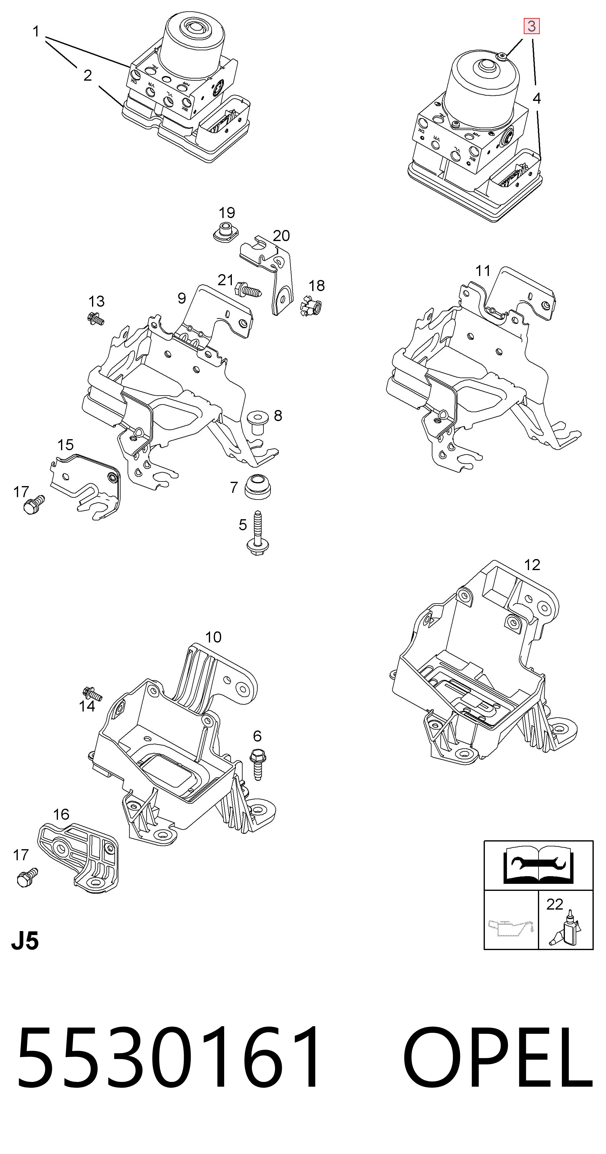 Bloque hidráulico ABS Opel Astra H TWINTOP descapotable (L67) (2005 - 2010) precio, desde 46,46 EUR