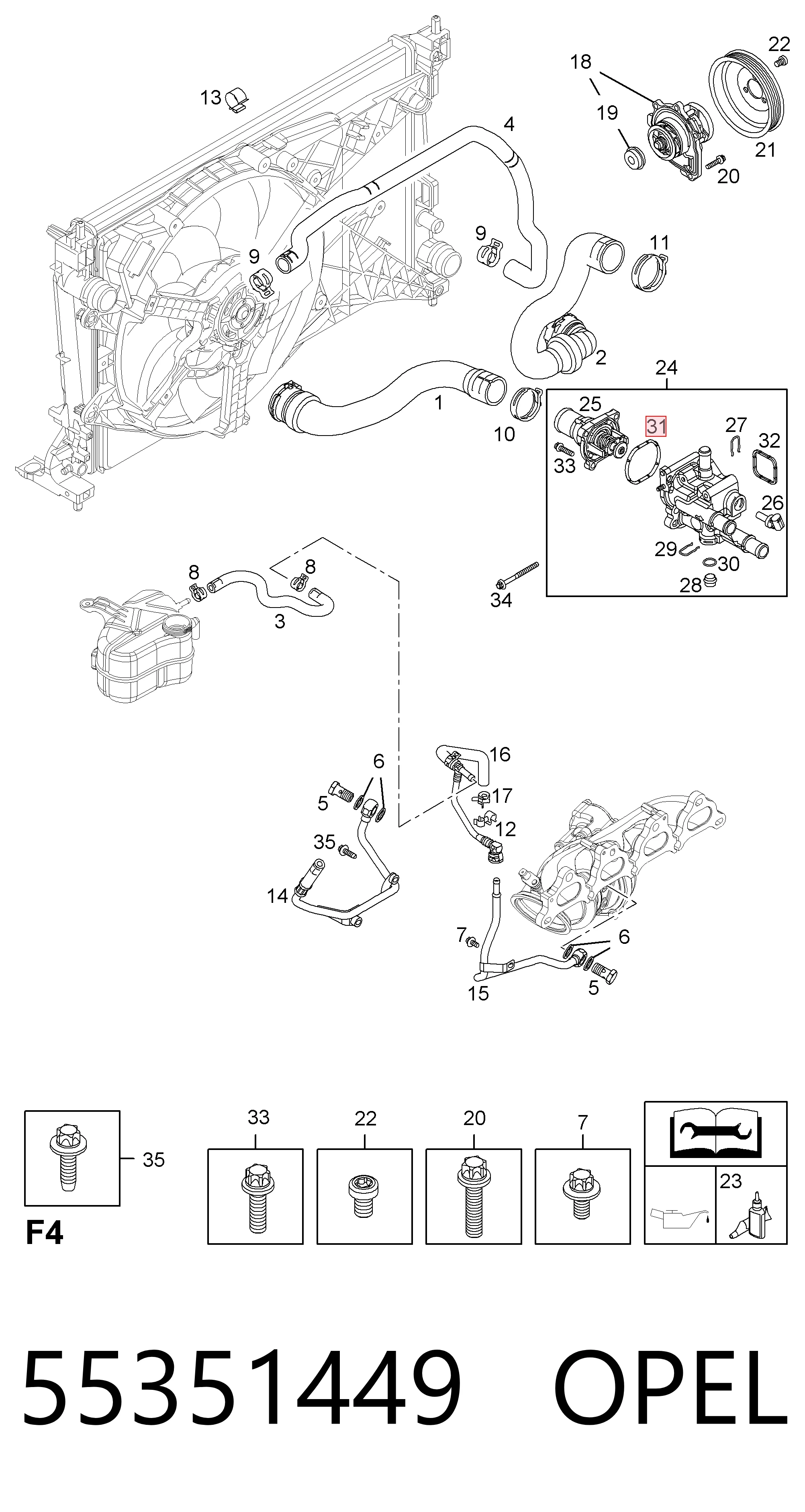 55351449 Opel