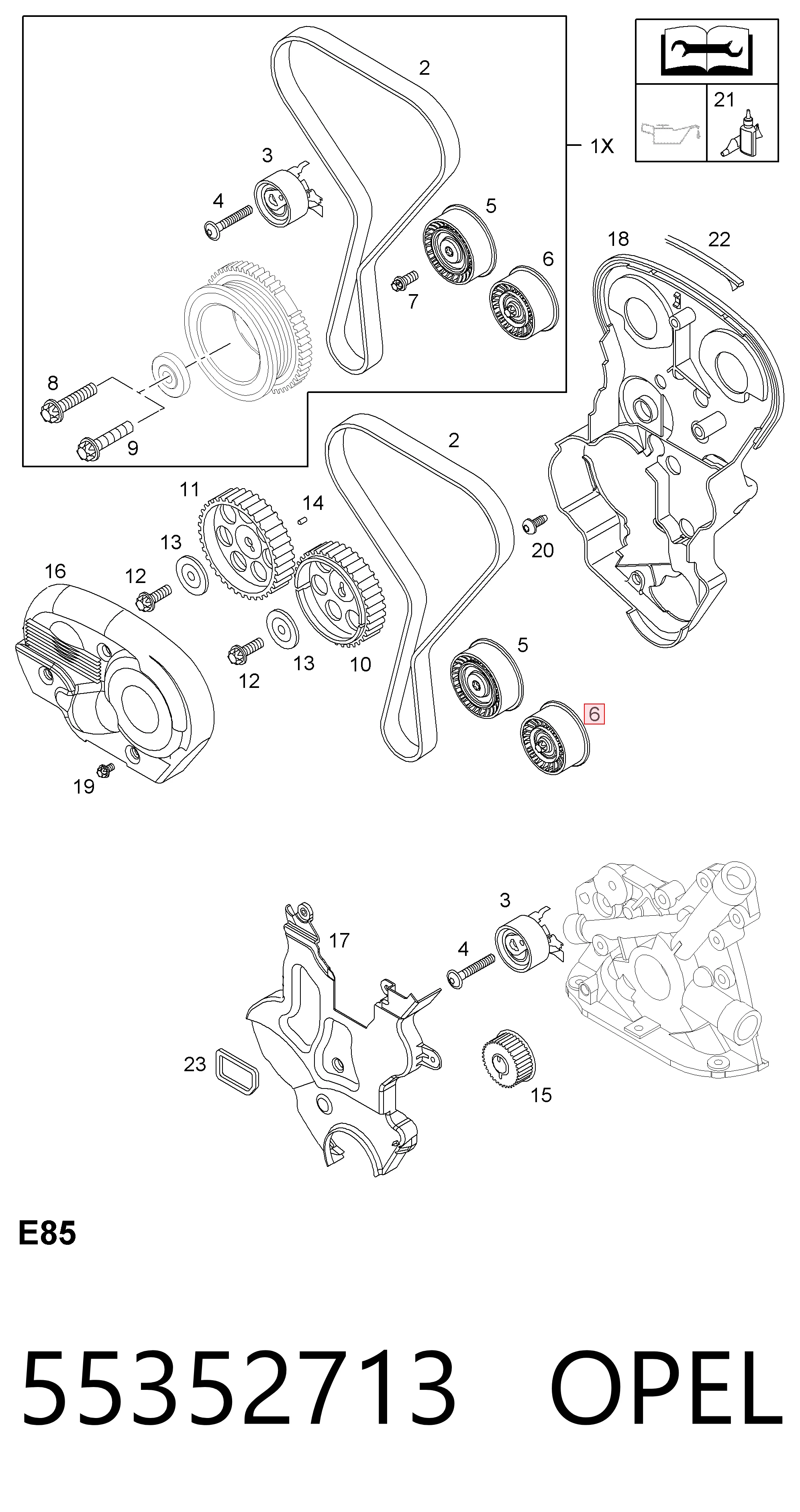 55352713 Opel