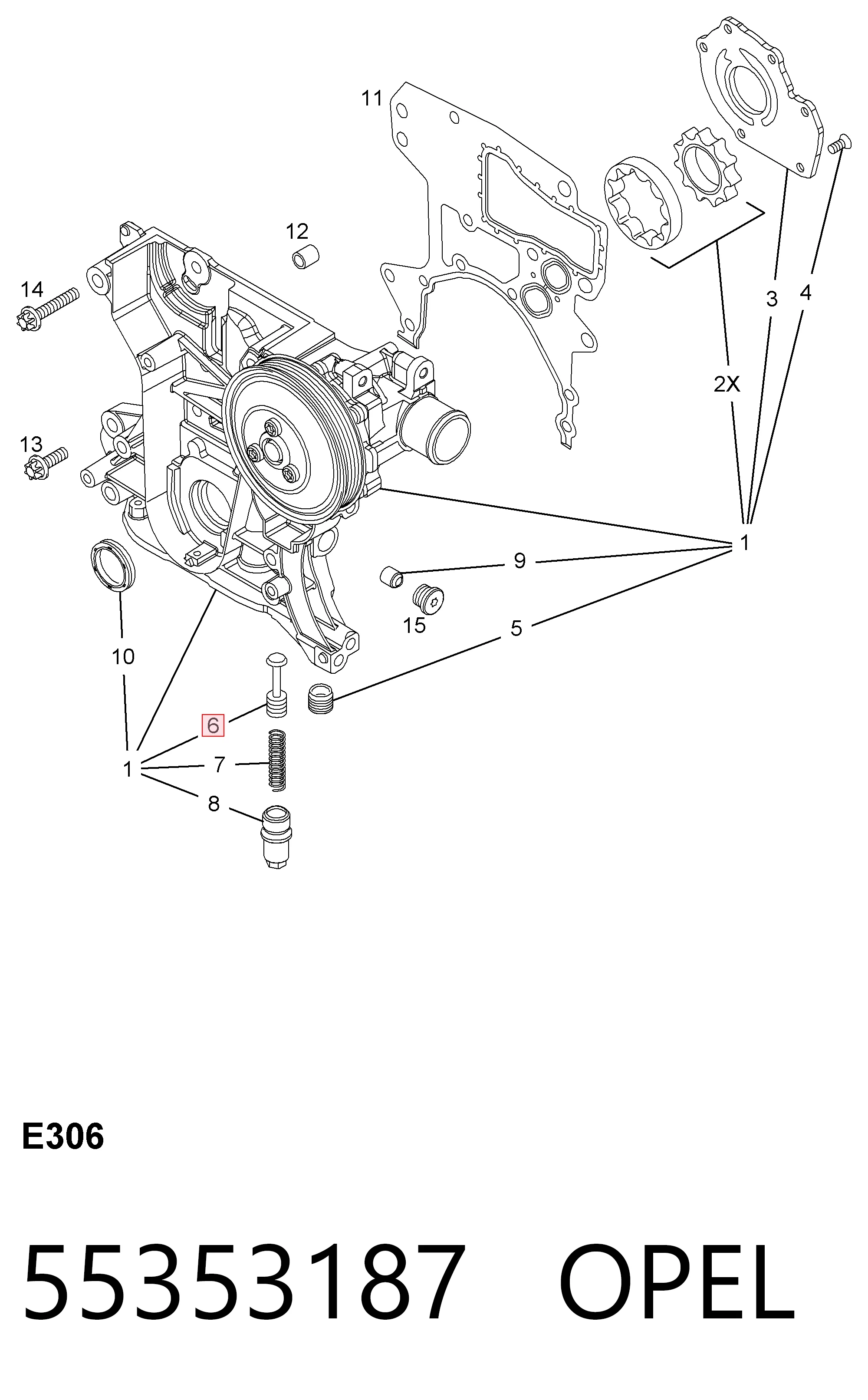 55353187 Opel