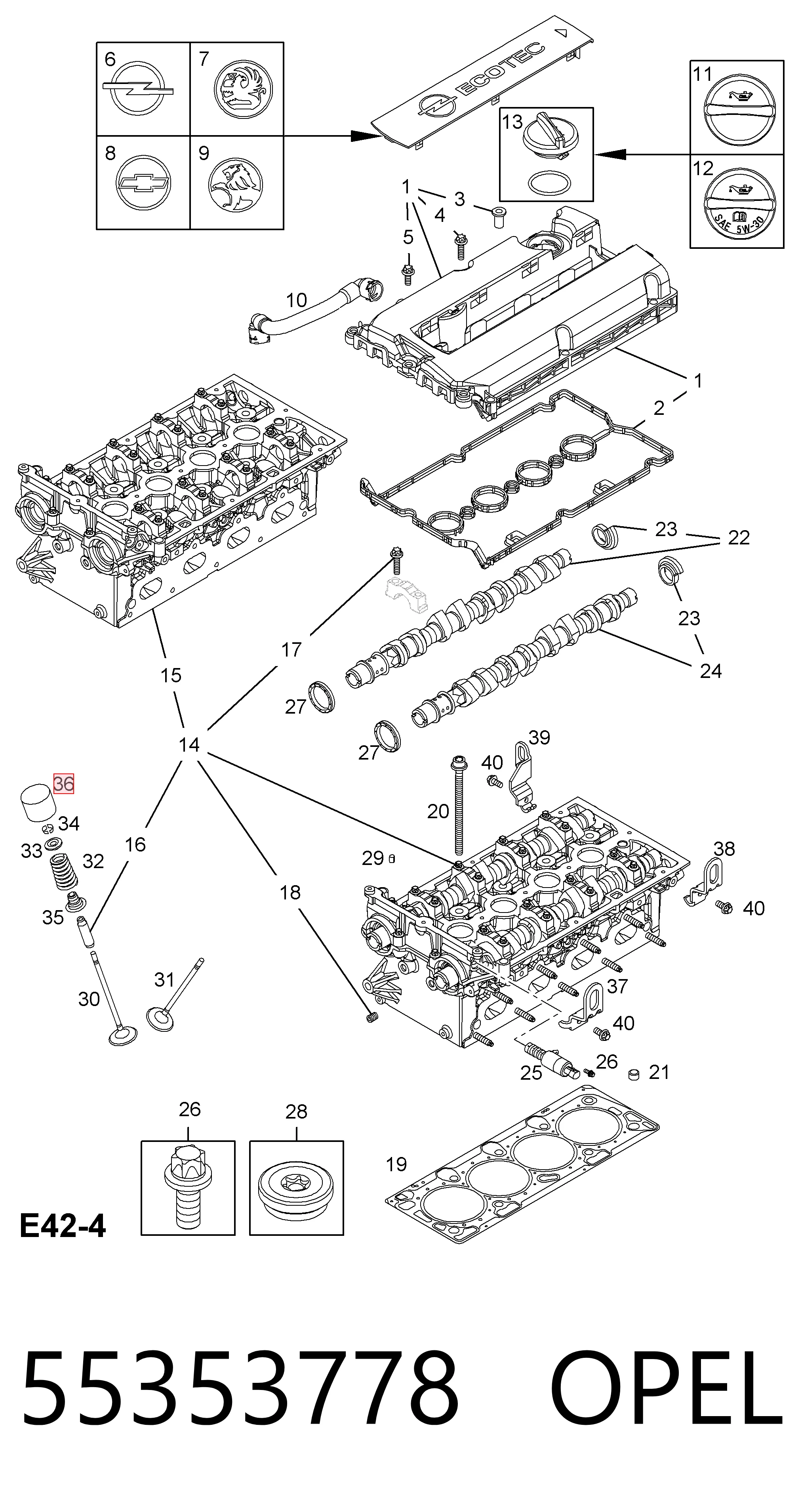 55353778 Opel