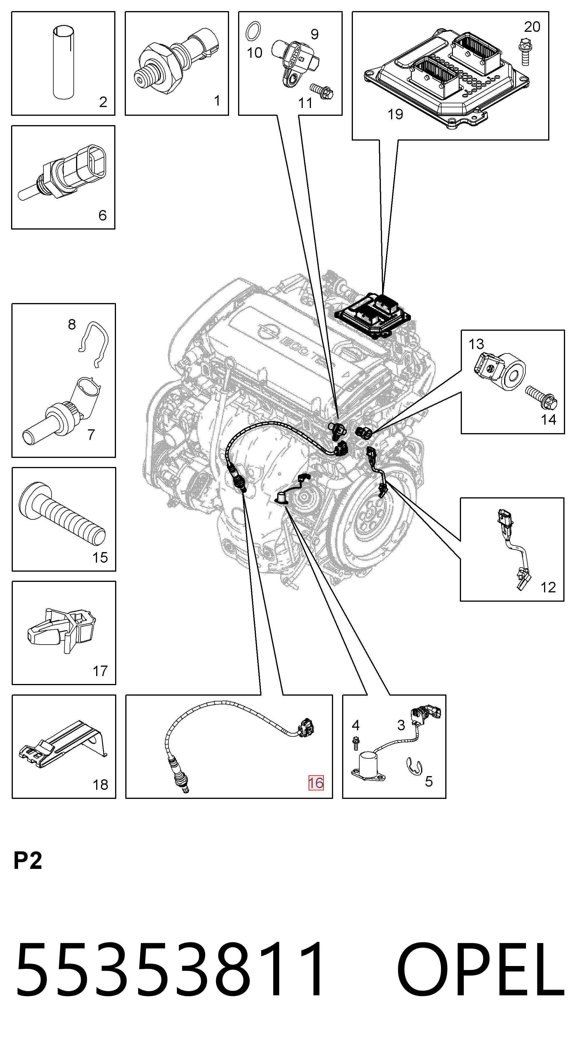 55353811 Opel