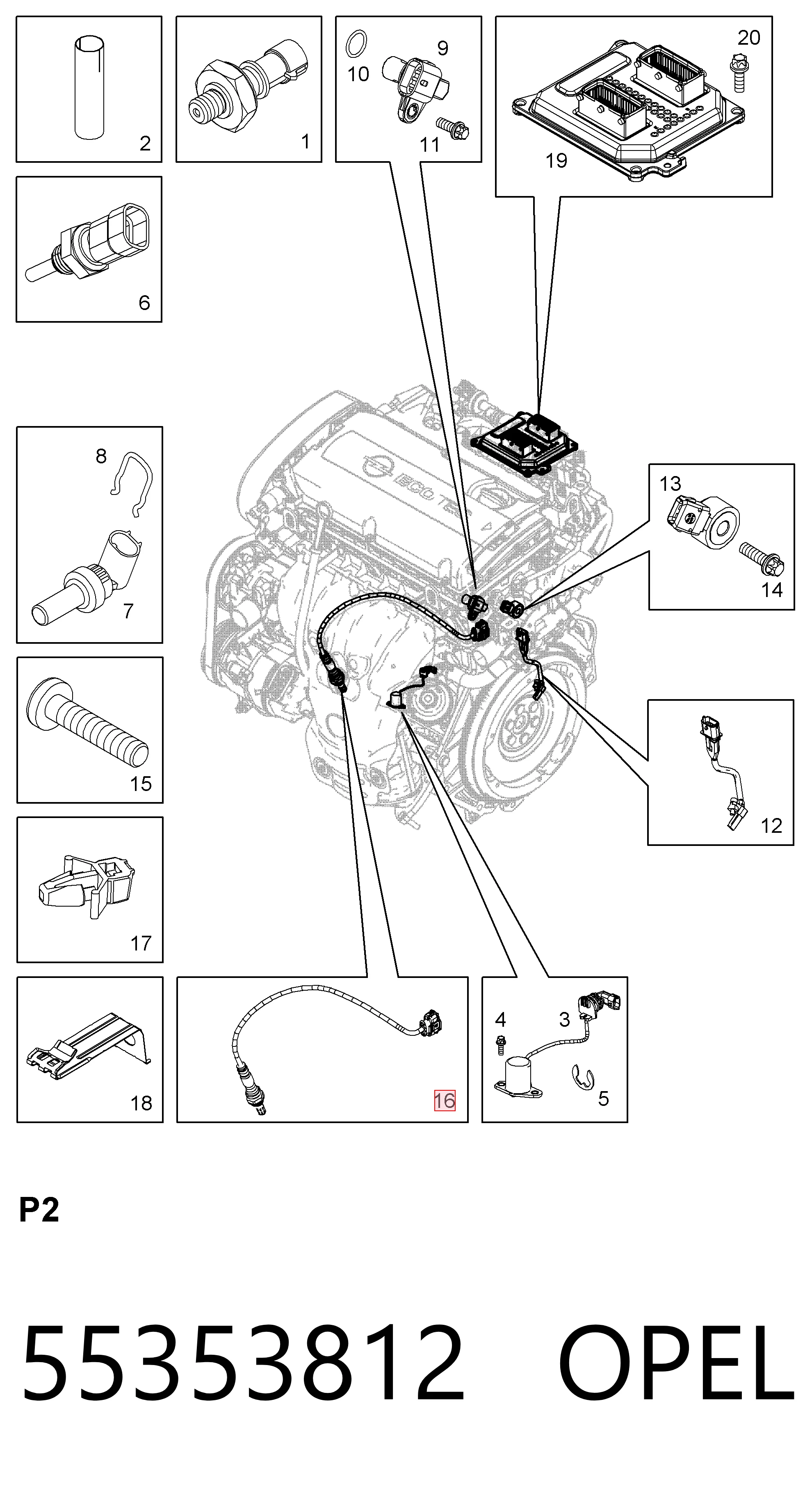 55353812 Opel