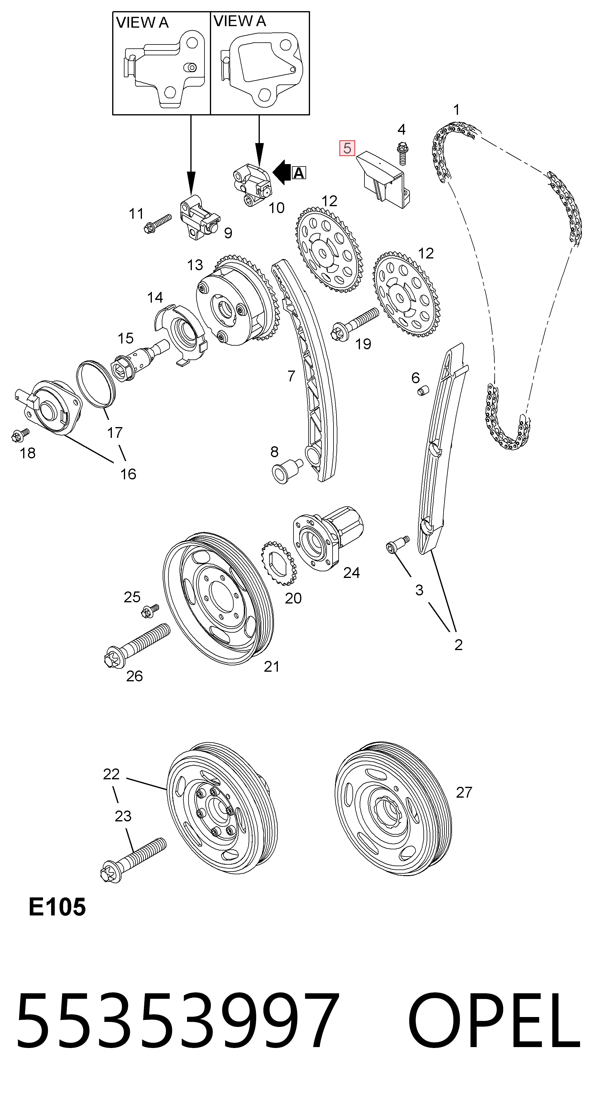 55353997 Opel
