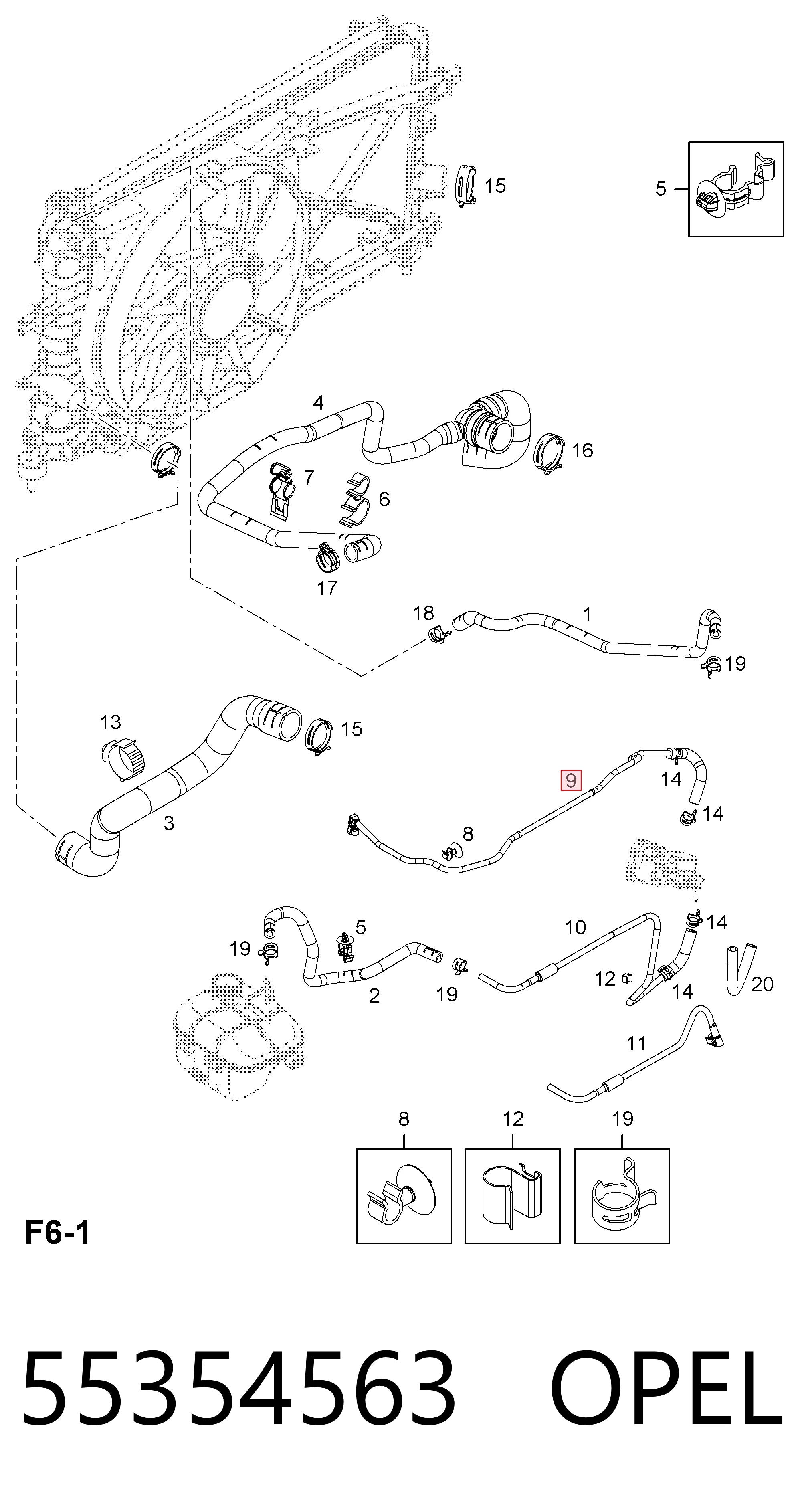 55354563 Opel