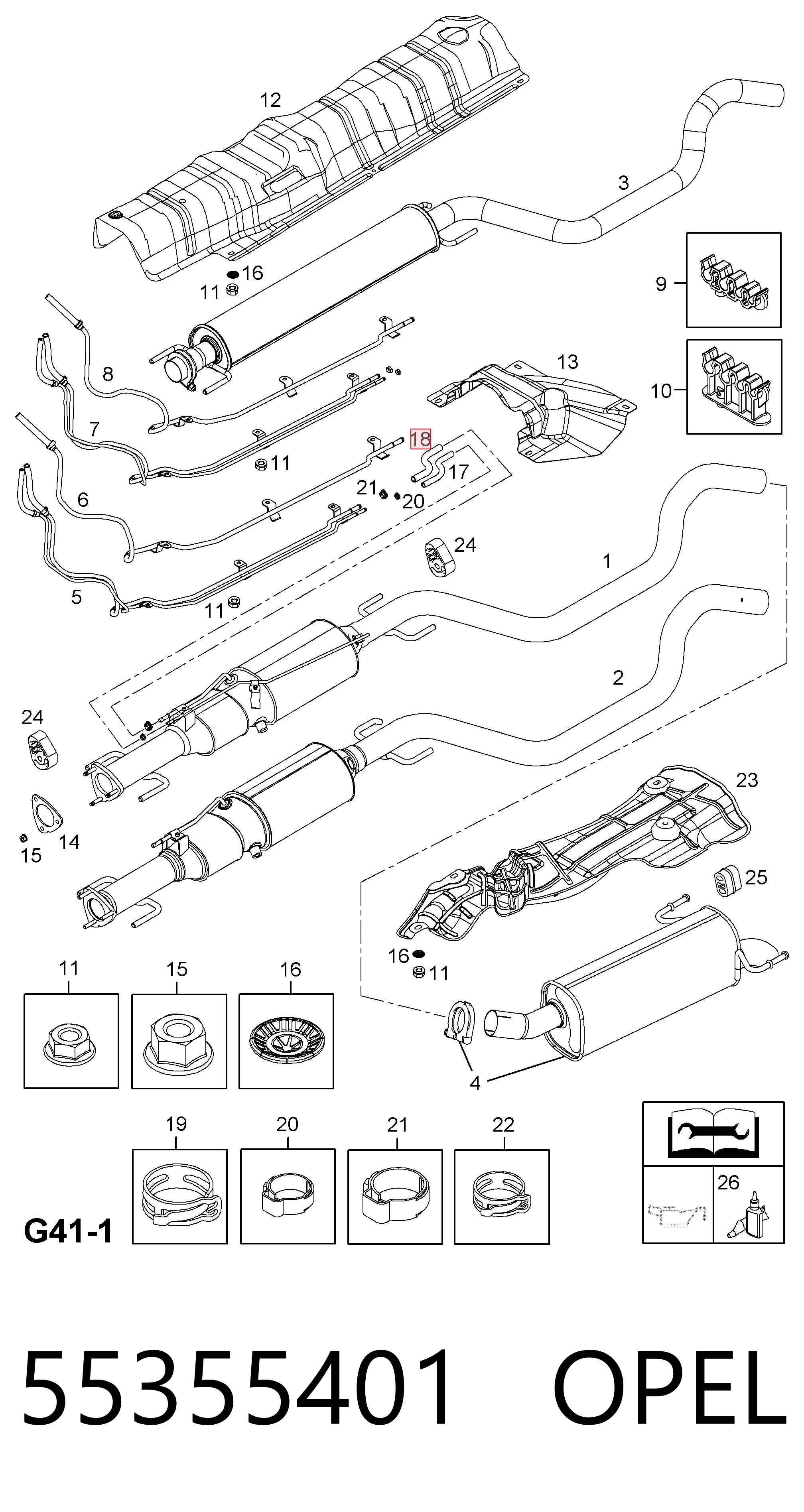 55355401 Opel