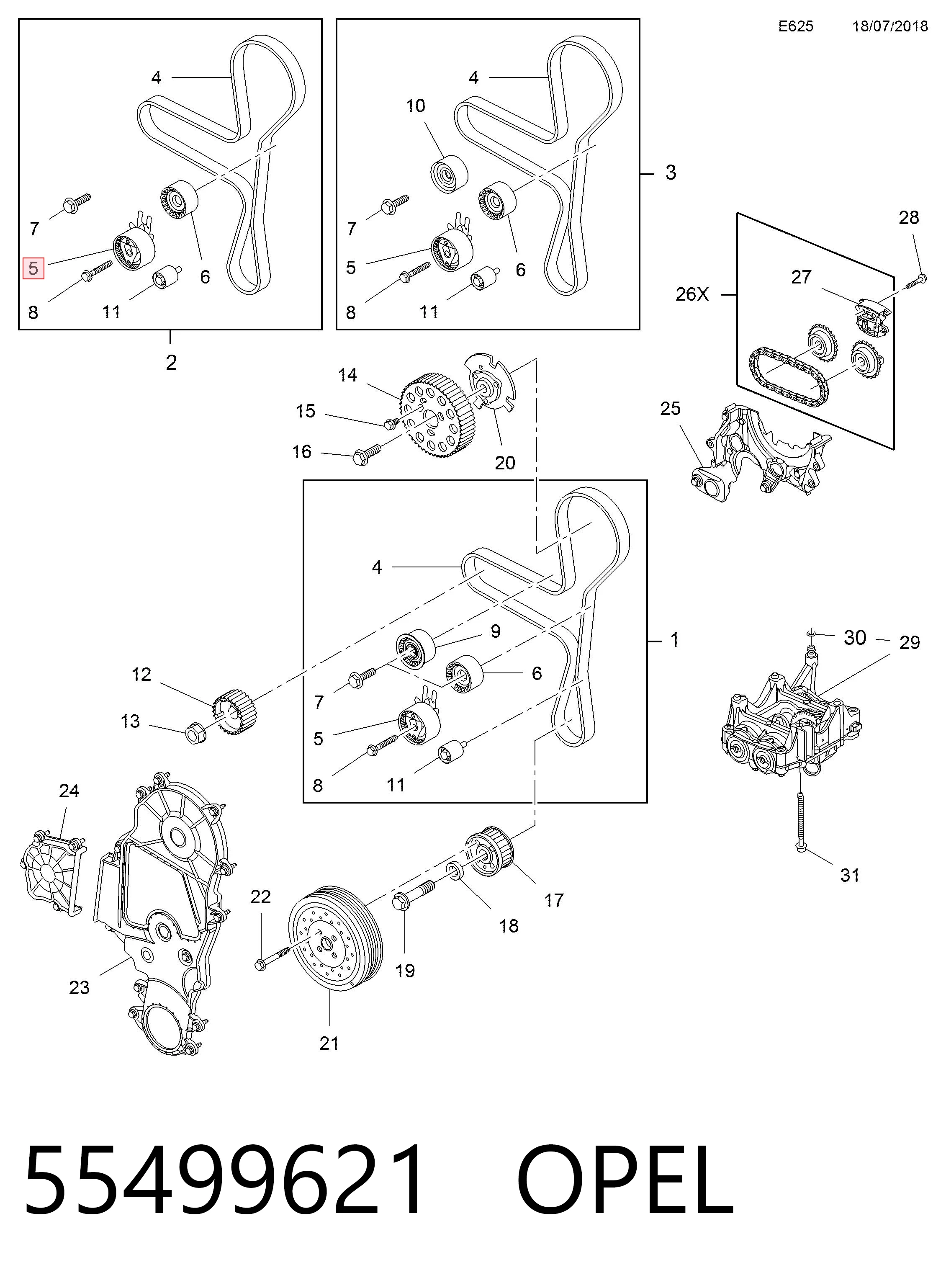 55499621 Opel