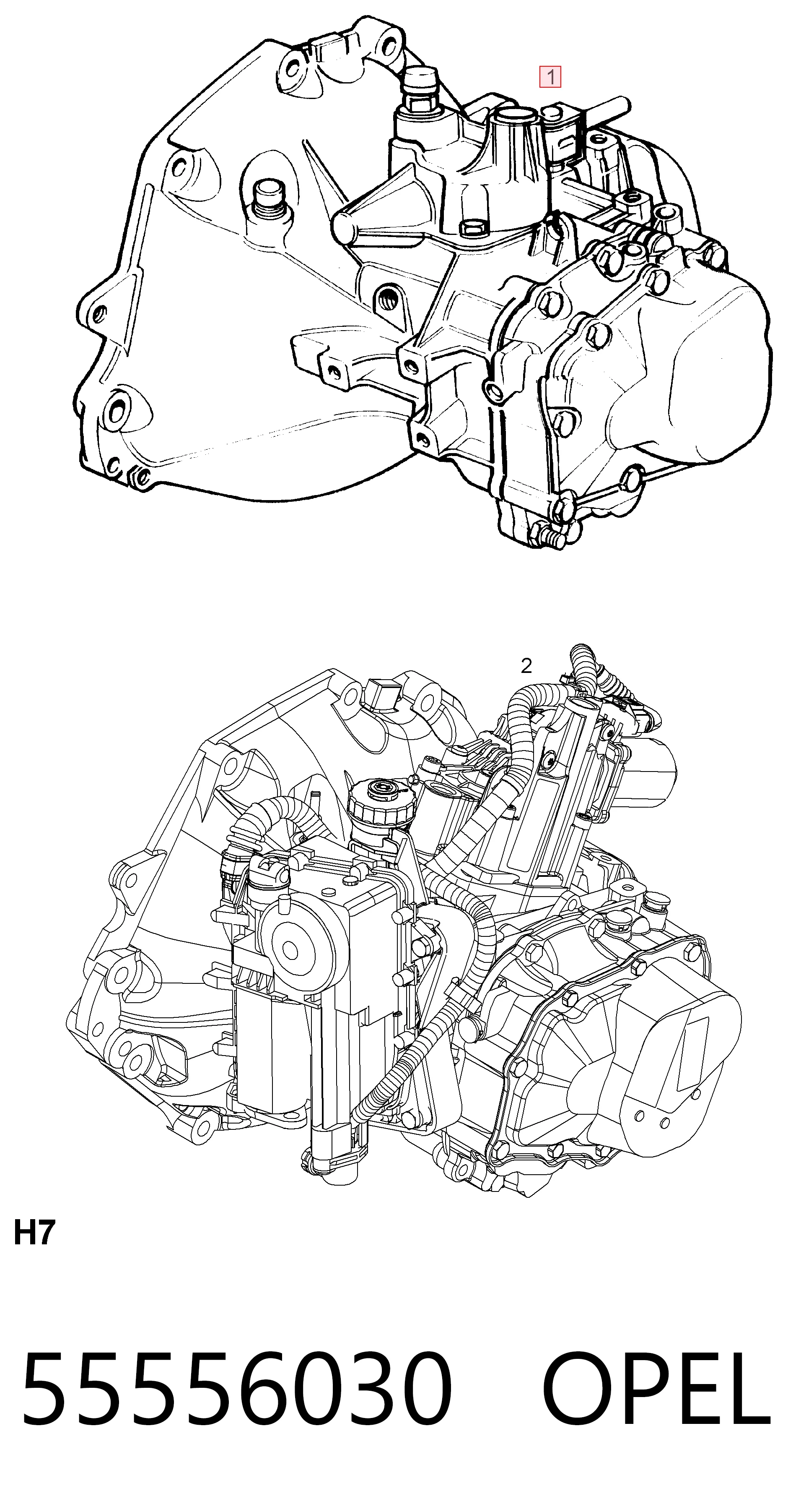 Transimisión manual para Opel Astra H TWINTOP L67