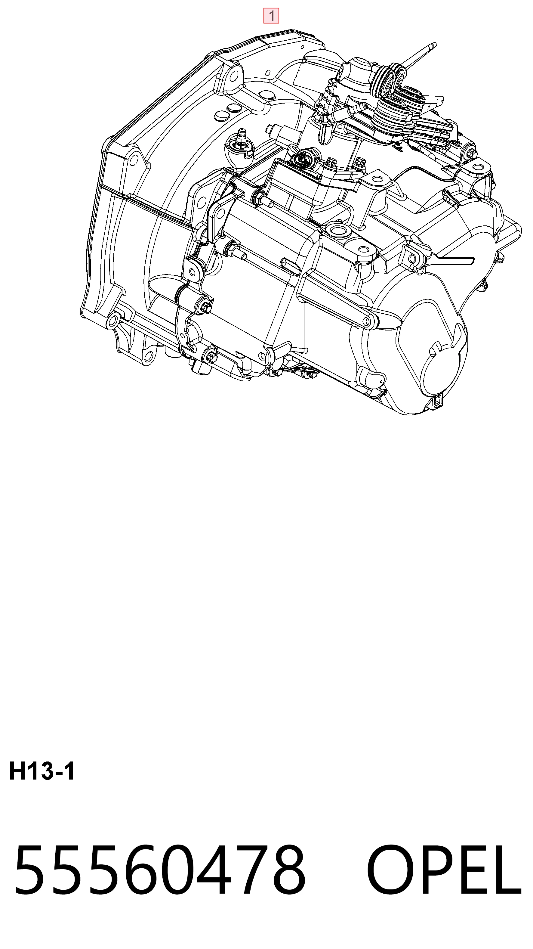 Transimisión manual para Opel Vectra C 