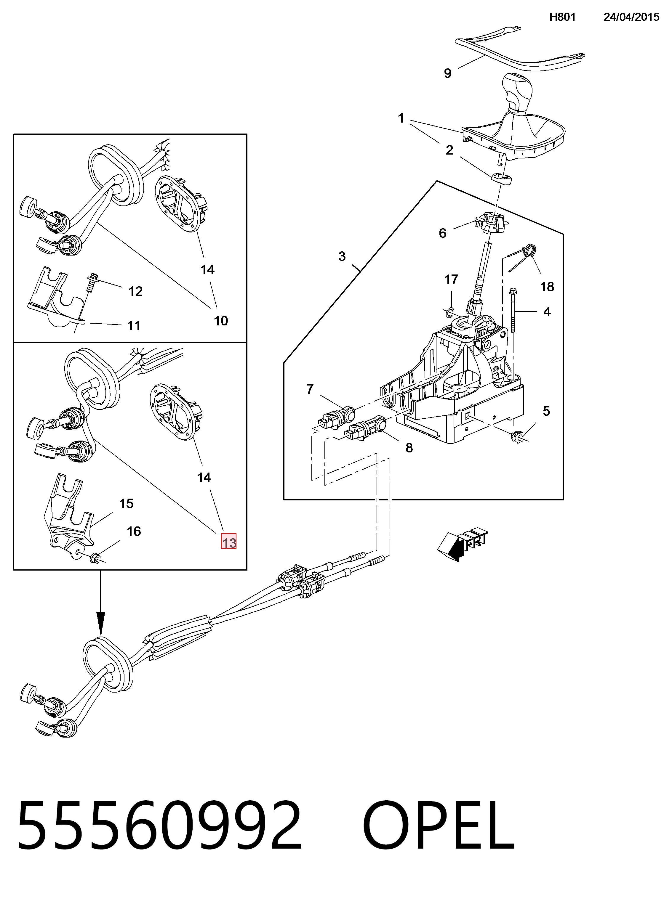 55560992 Opel 