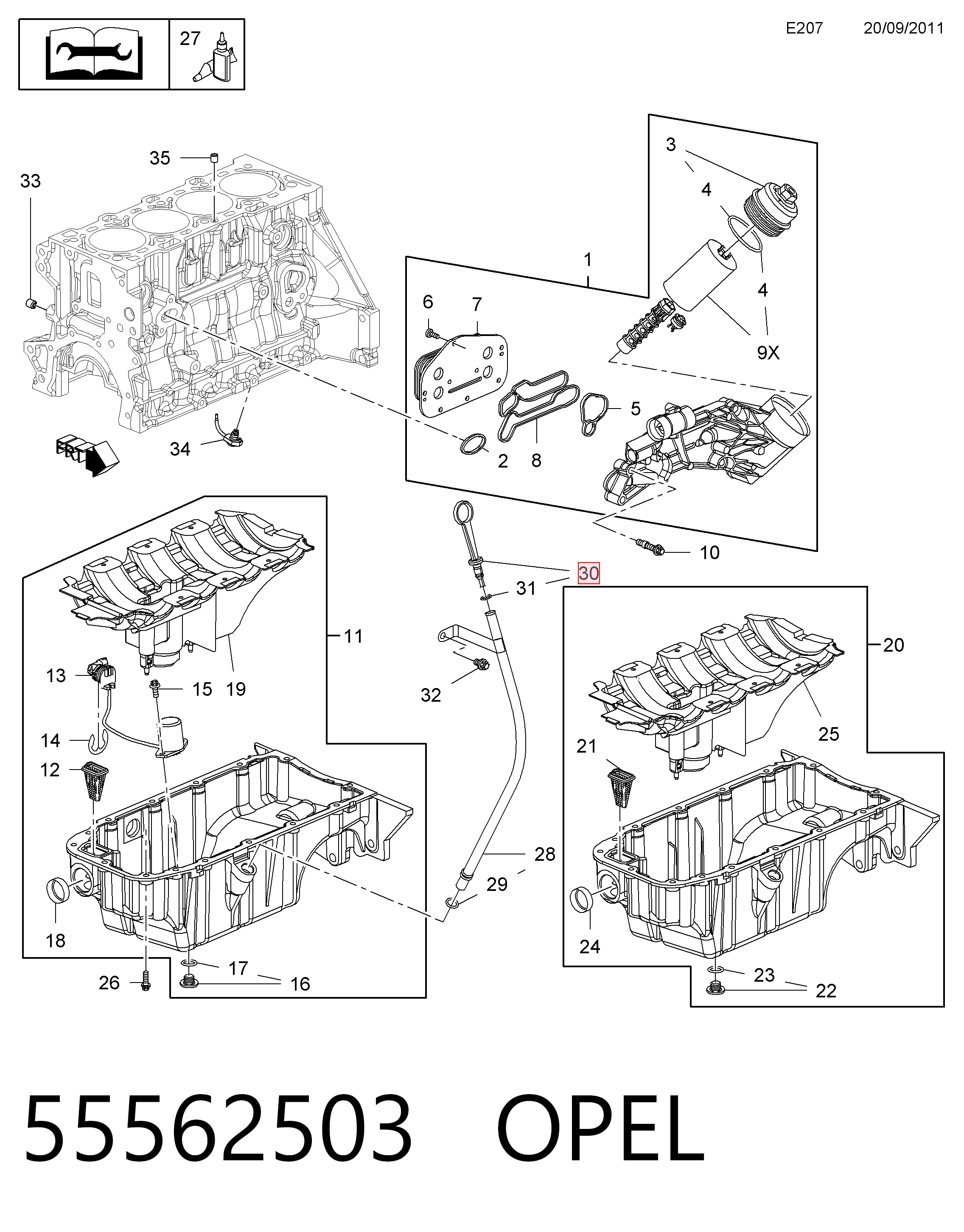 55562503 Opel