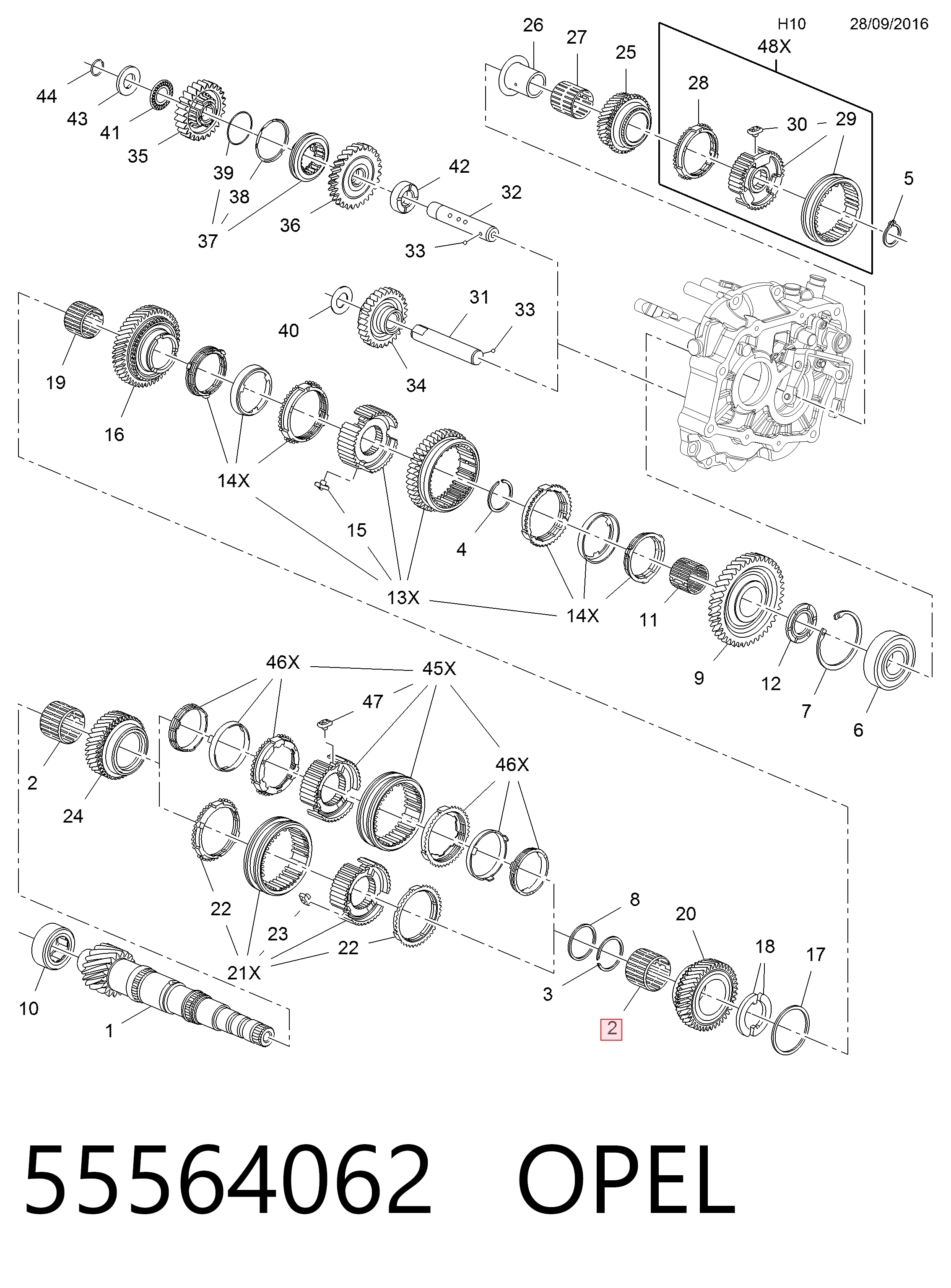 55564062 Opel