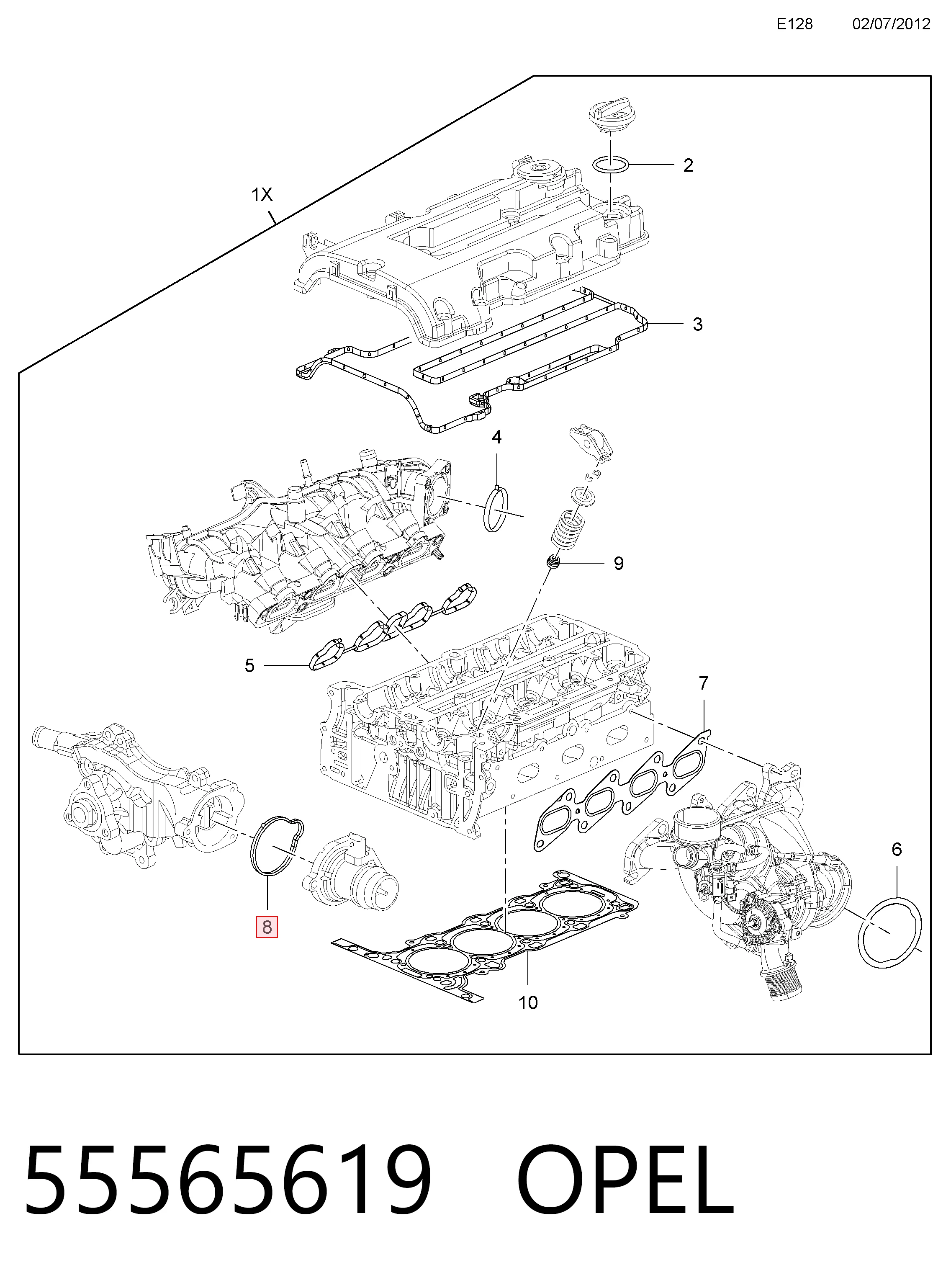 55565619 Opel