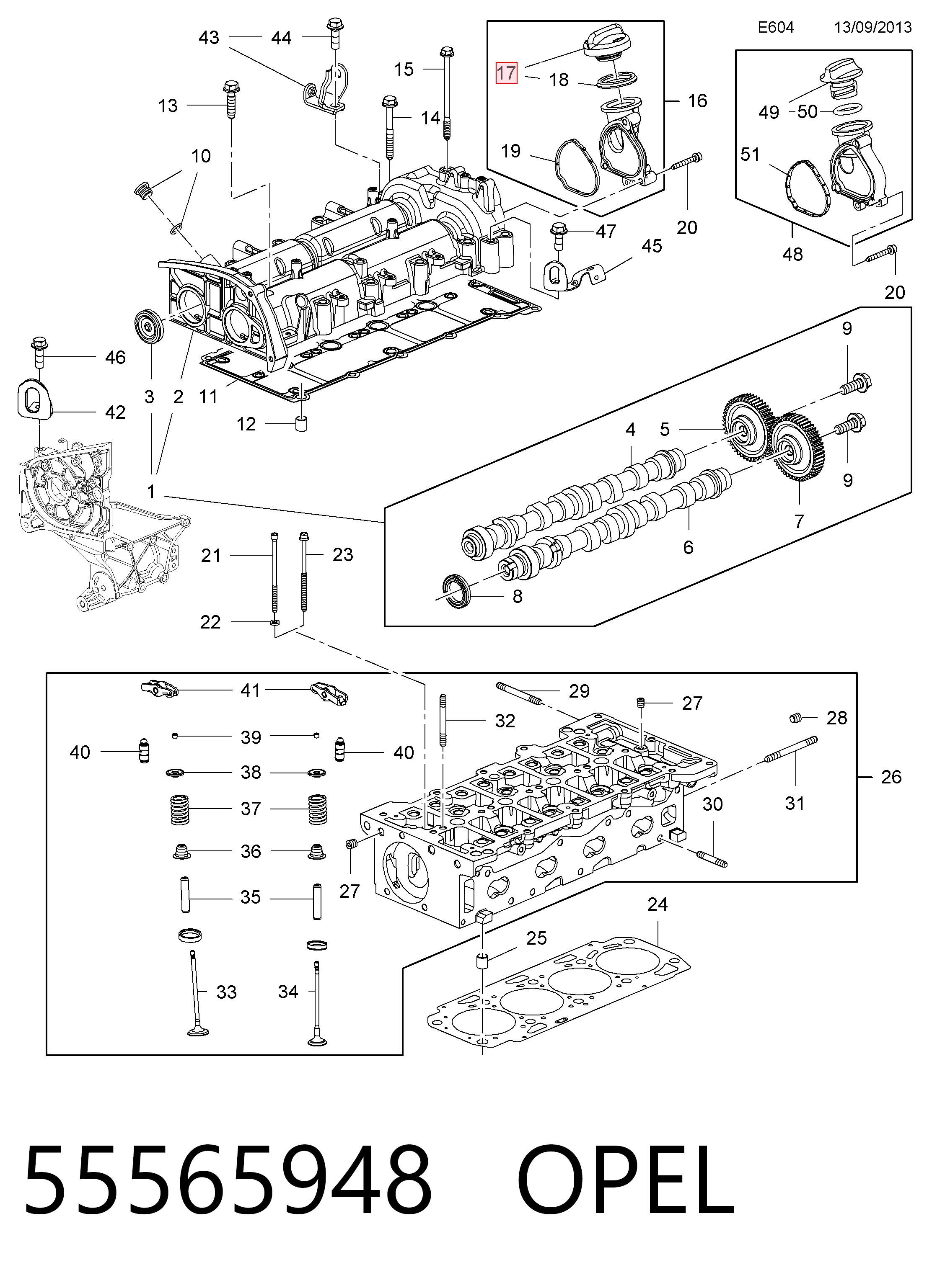 55565948 Opel