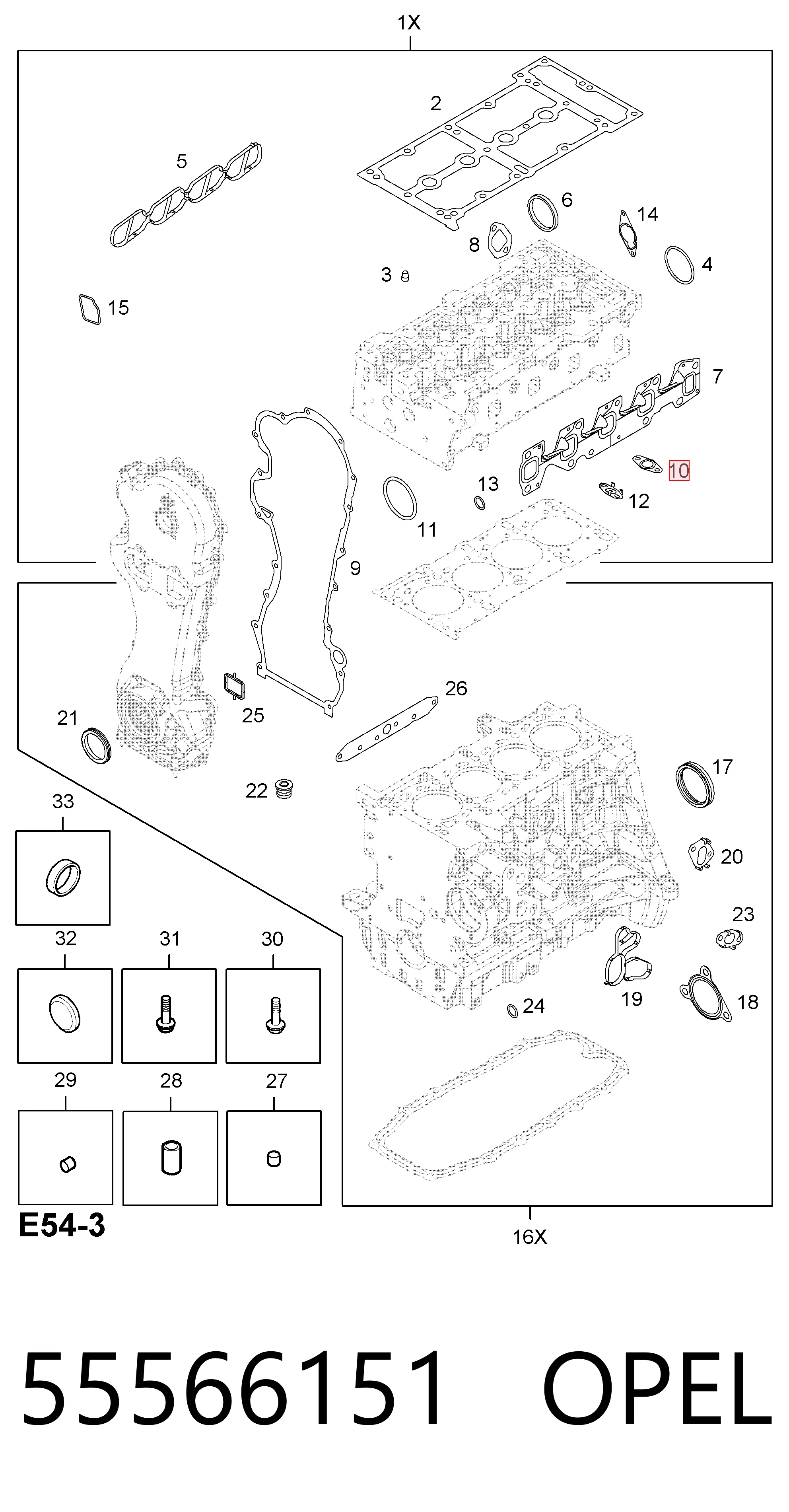 55566151 Opel
