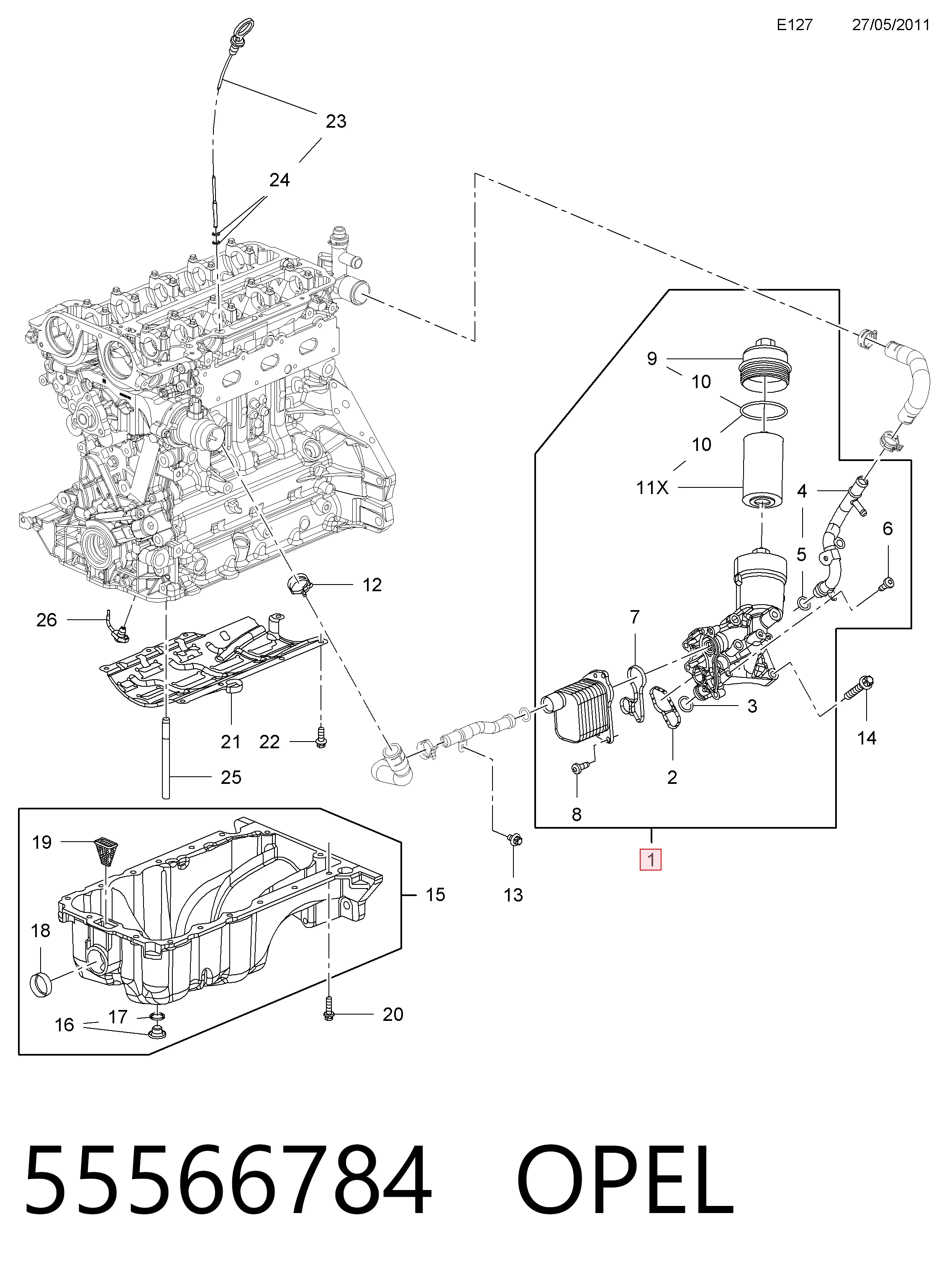 55566784 Opel