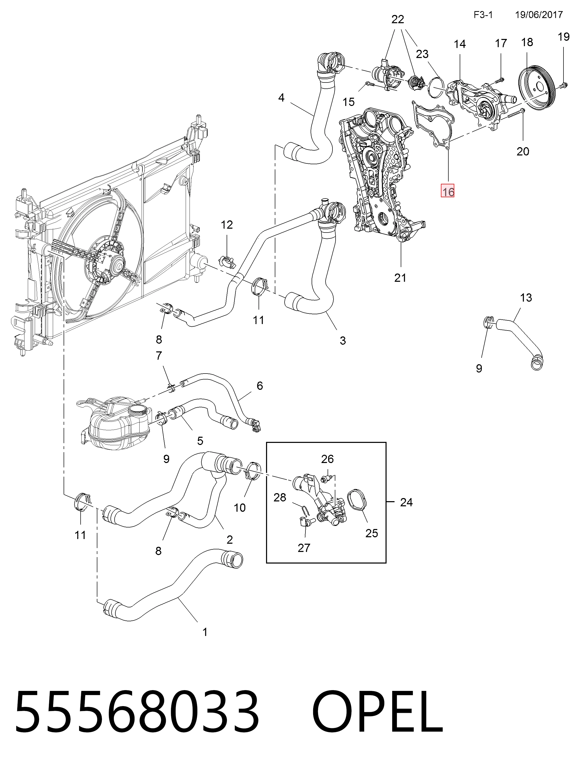 55568033 Opel