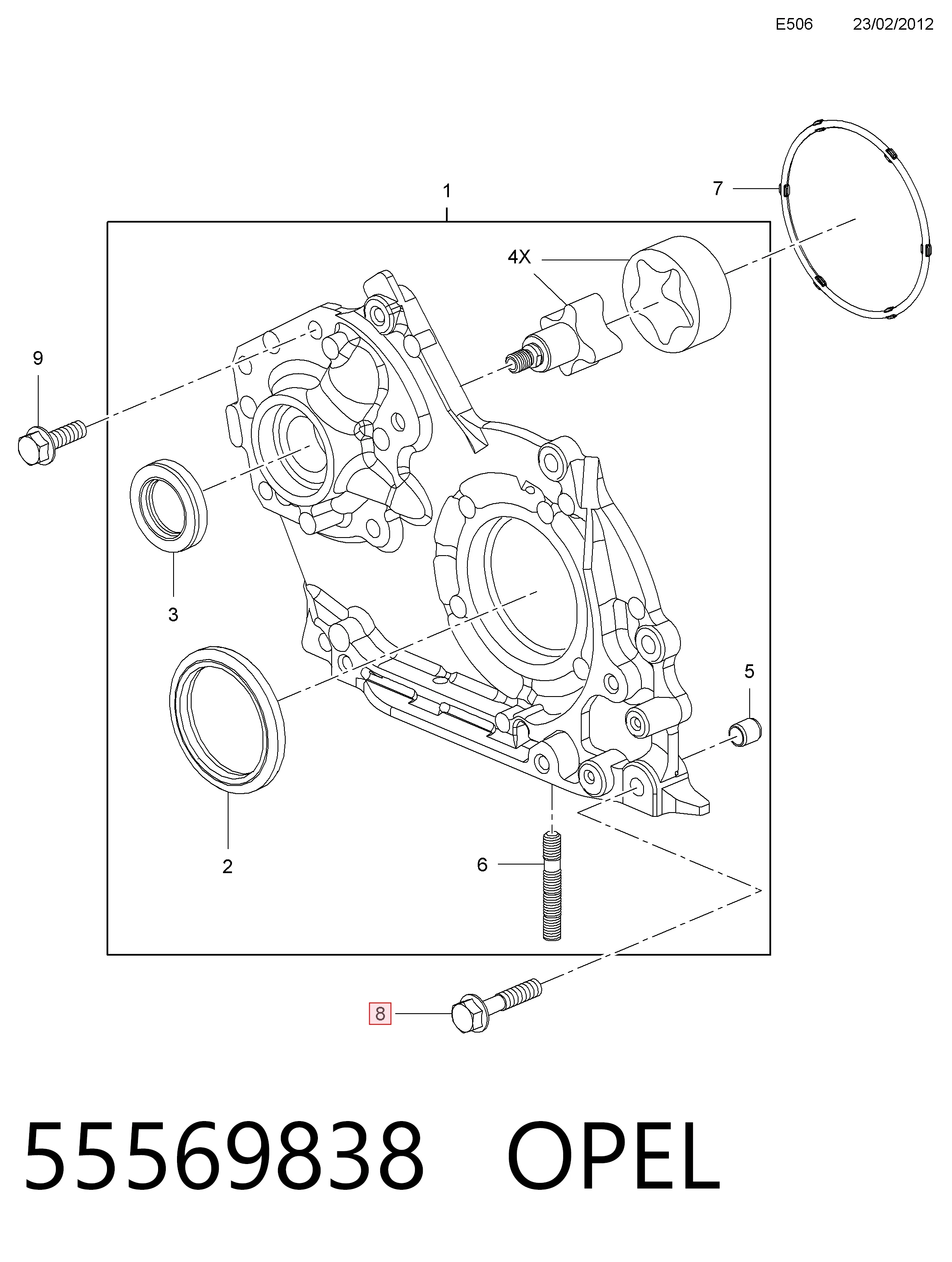 55569838 Opel