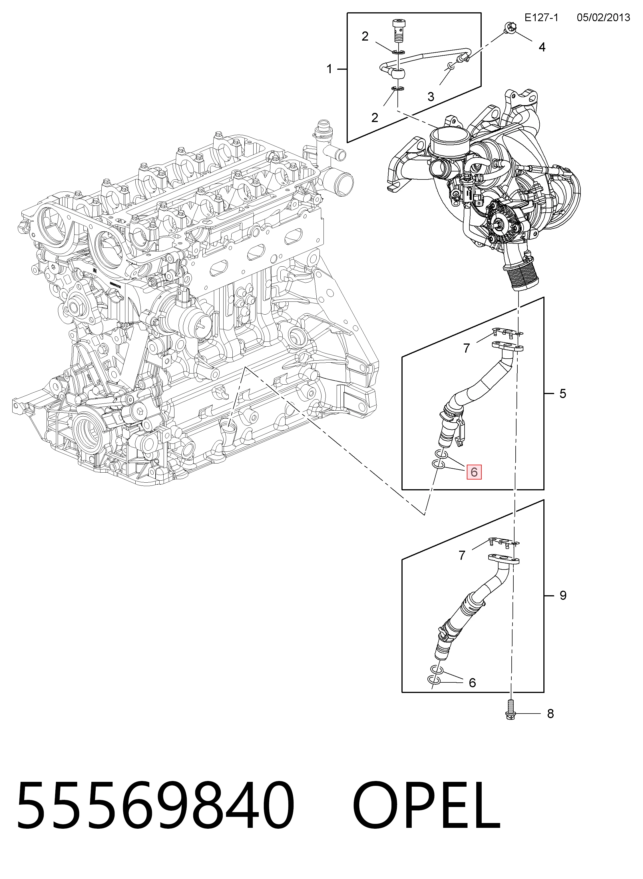 55569840 Opel