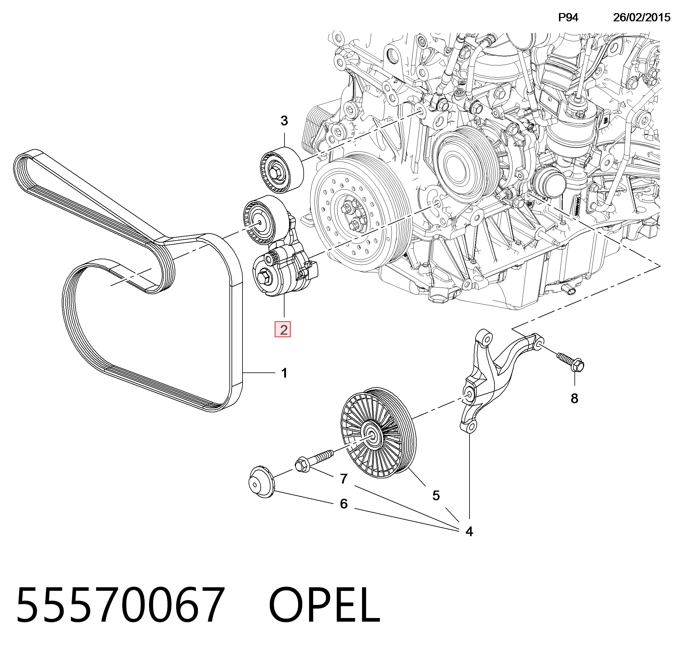 55570067 Opel