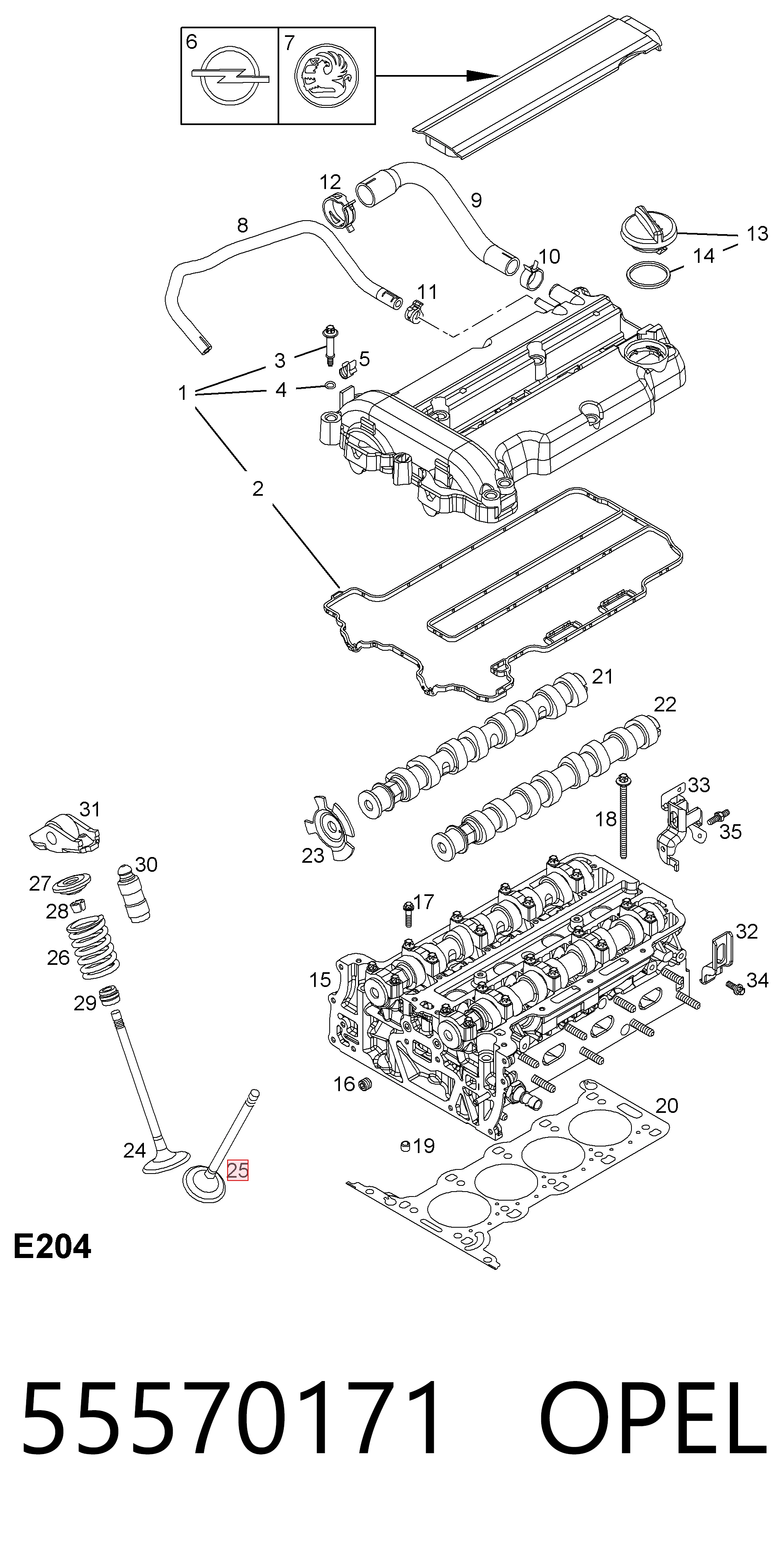 55570171 Opel