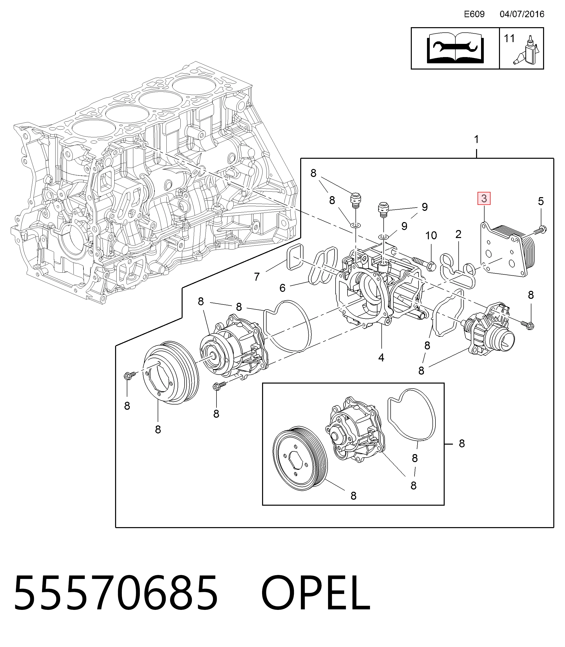 55570685 Opel