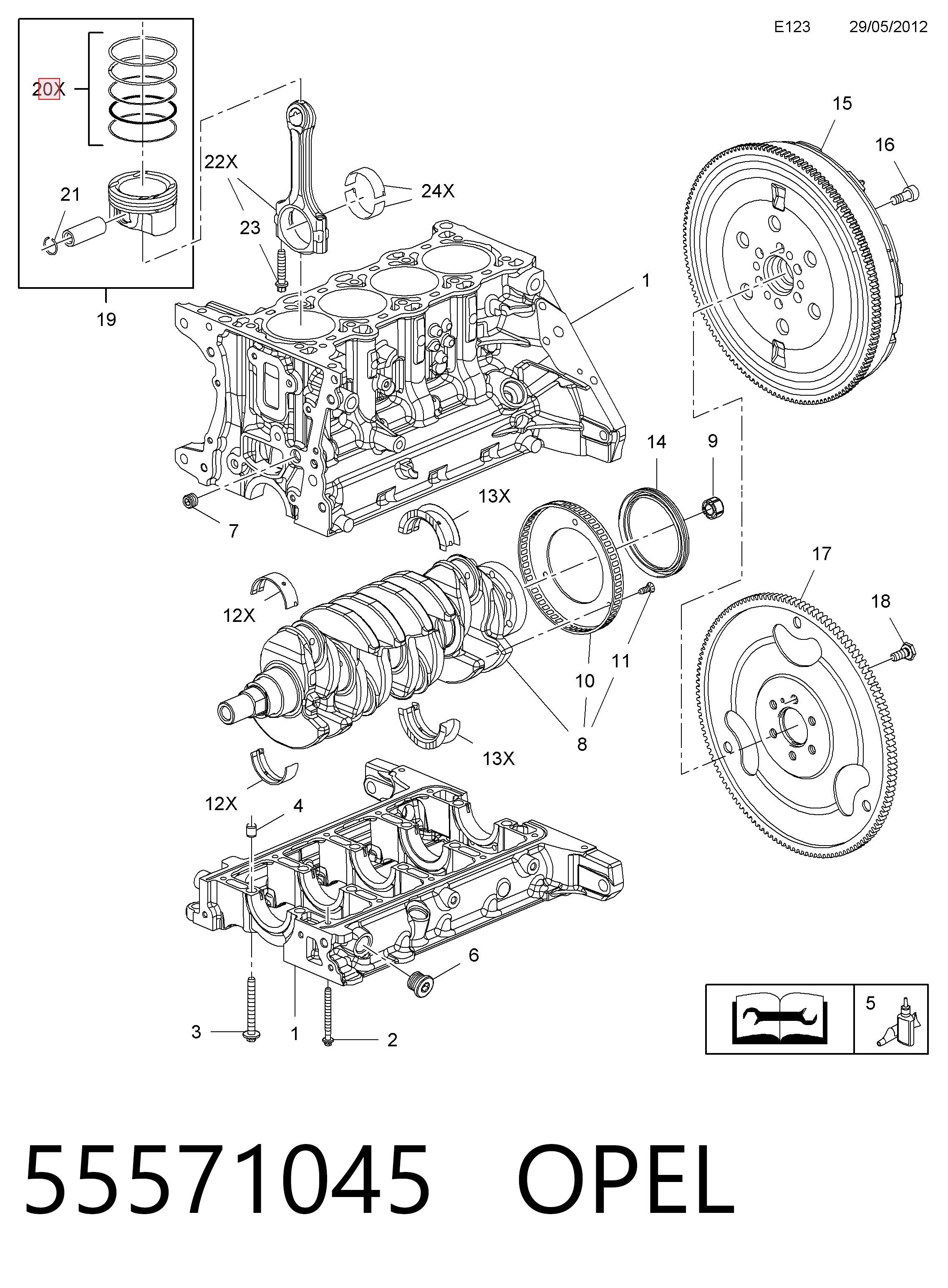 55571045 Opel