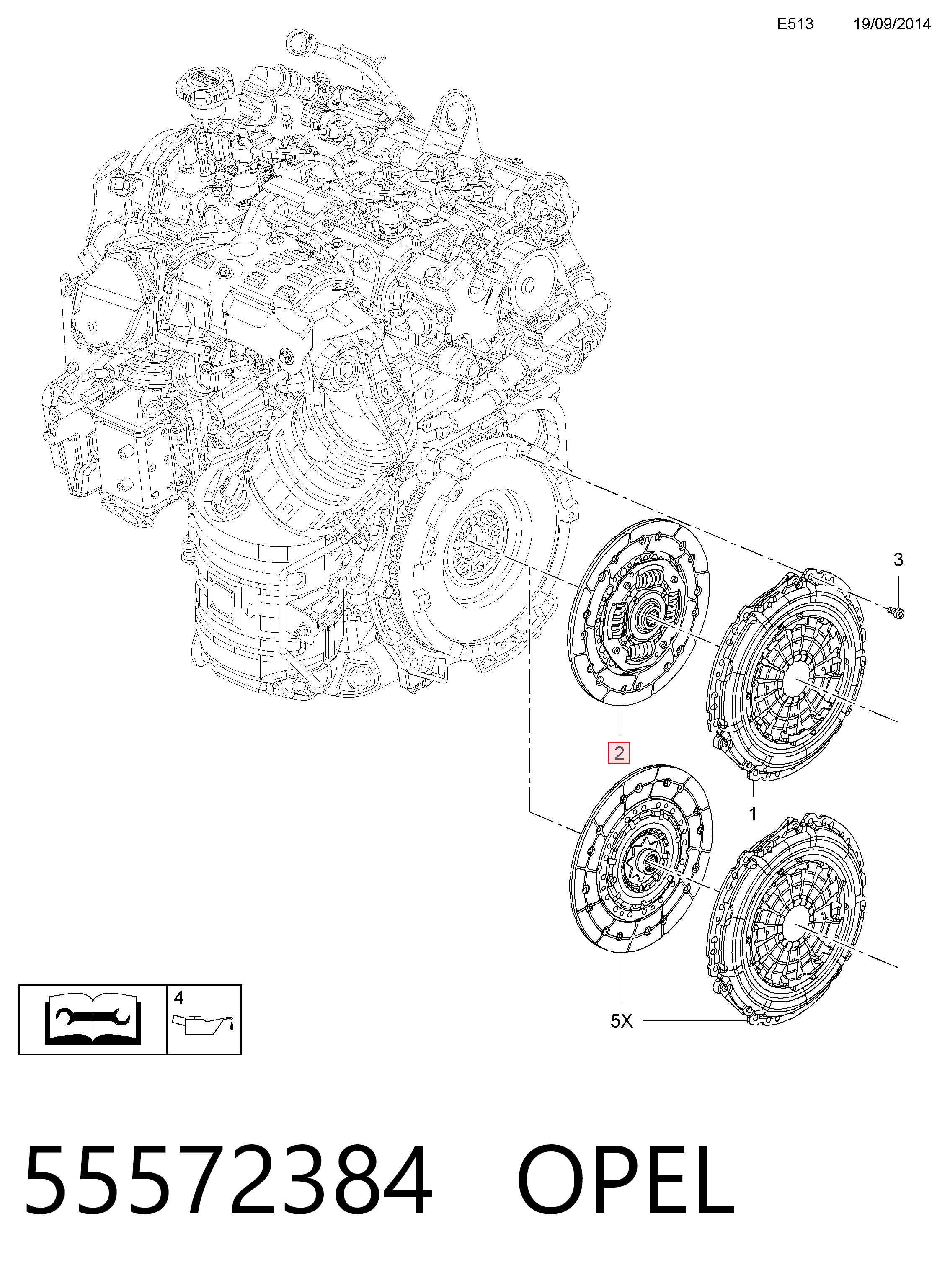 55572384 Opel