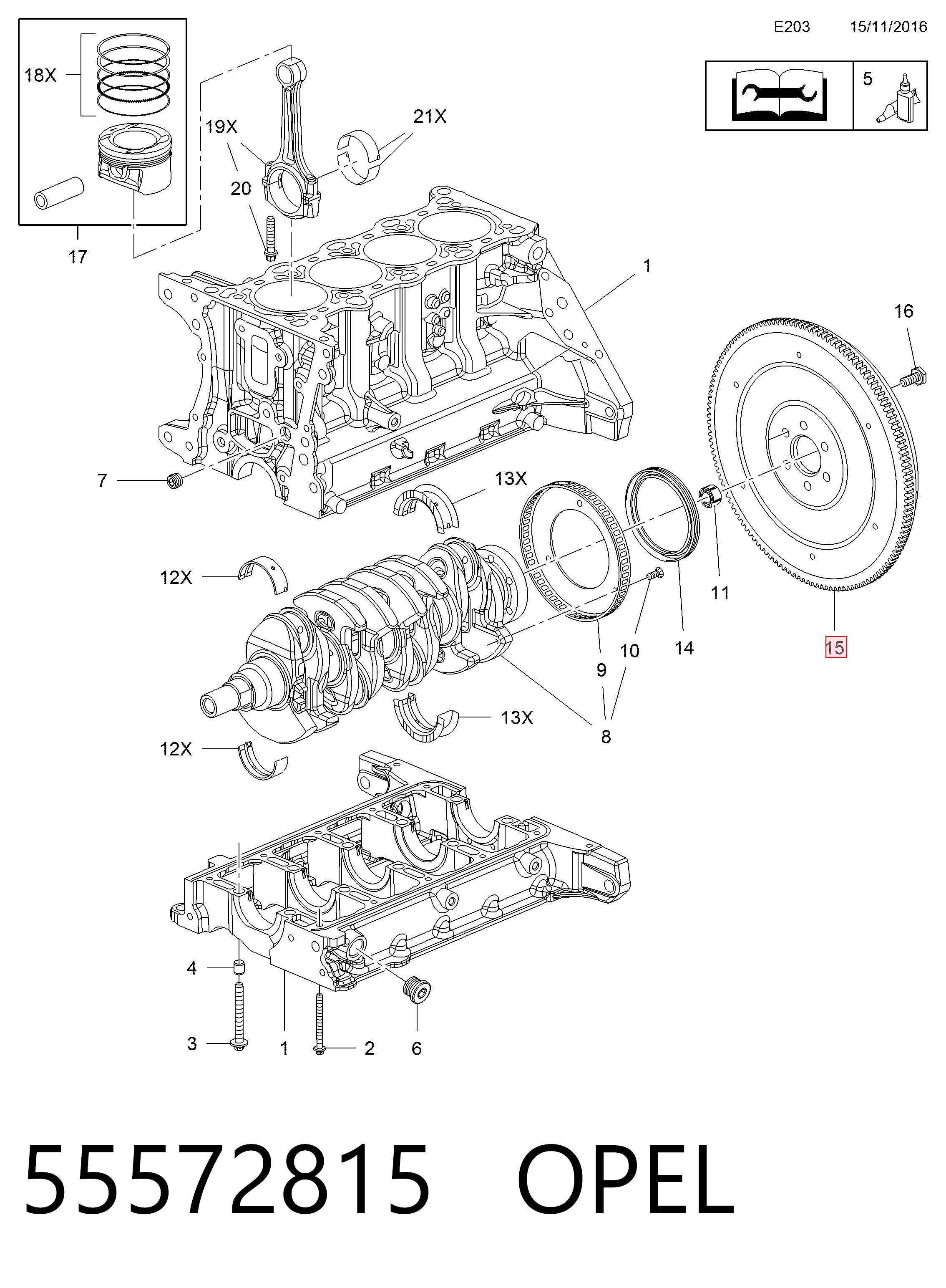 55572815 Opel