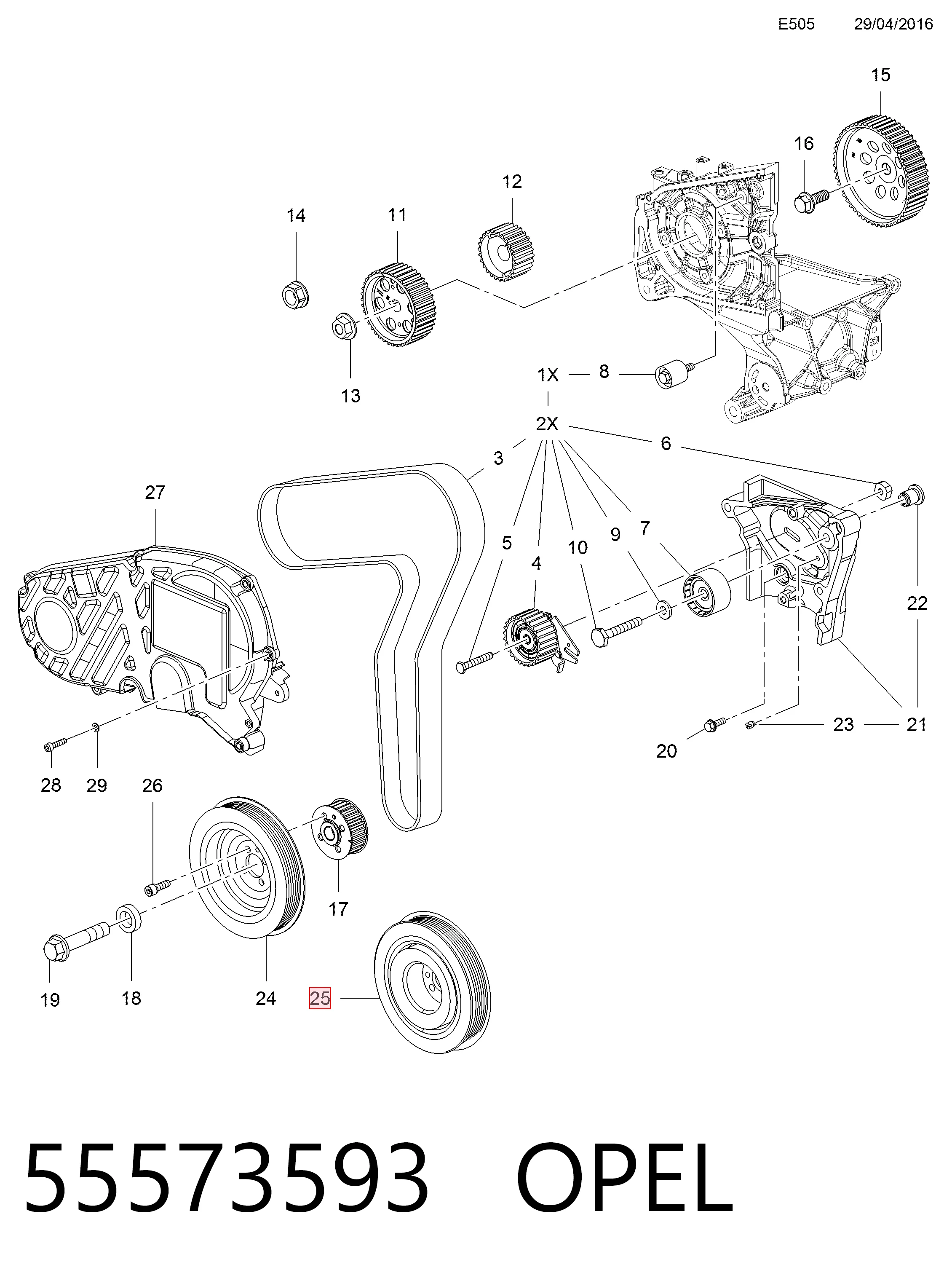 55573593 Opel